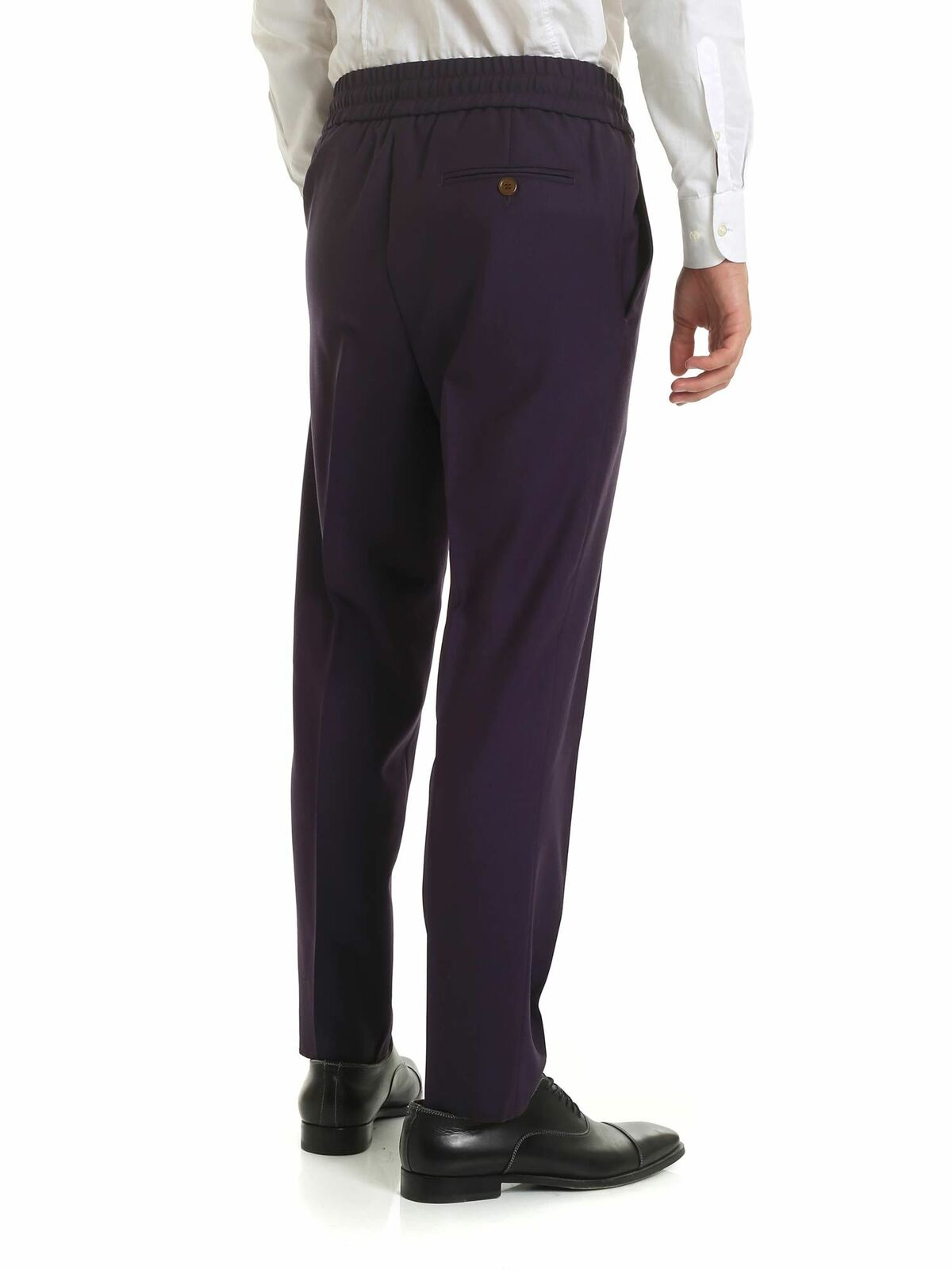 Purple wool trousers S25KA0596S473883392 (Vivienne Westwood / パンツ ) | Vivienne Westwood (ヴィヴィアン・ウェストウッド)(2)