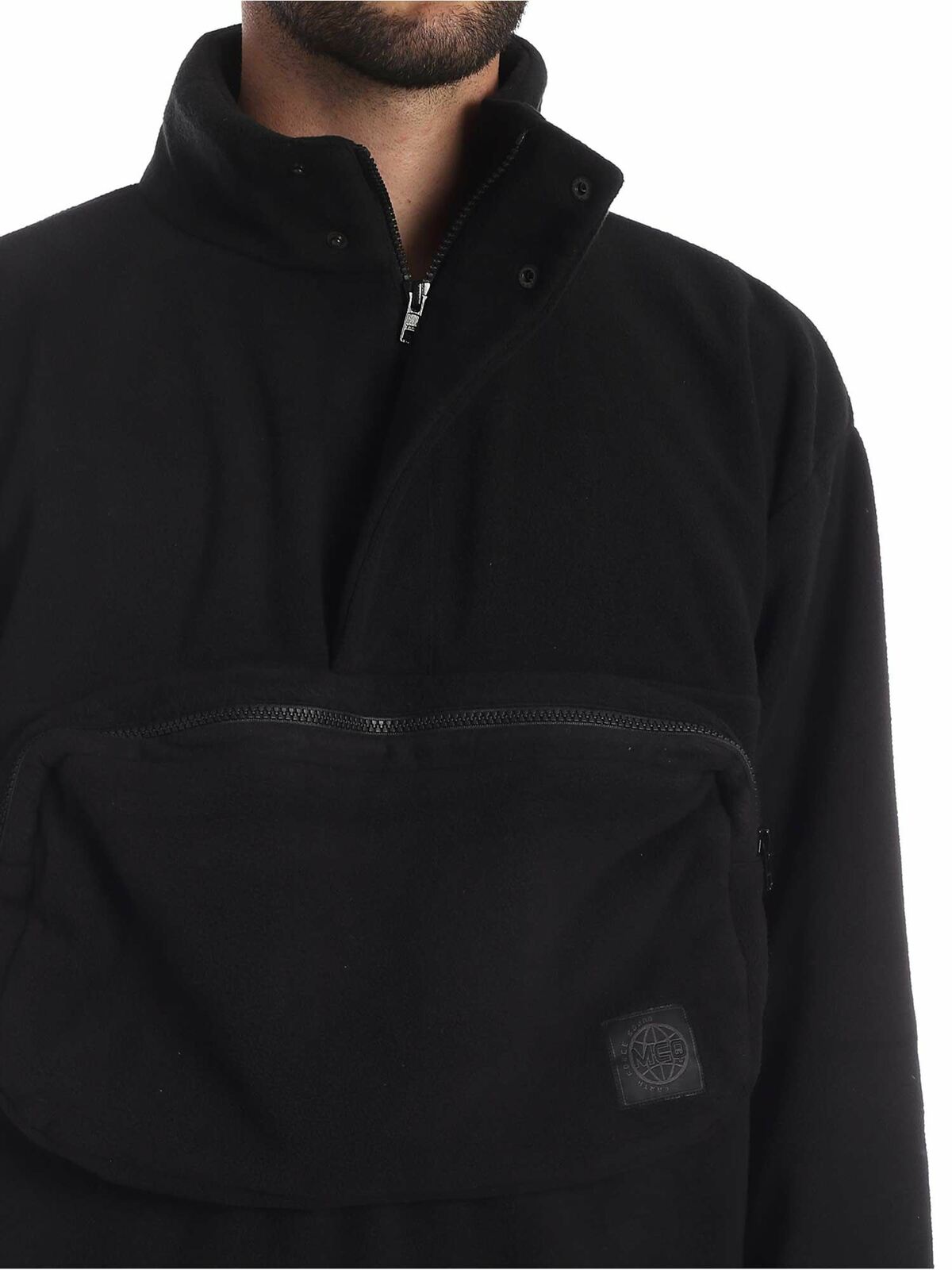 Rave Top Sweatshirt in black 571203RNT221000 (McQ / スウェット・フーディー ) | McQ (マックキュー)(3)