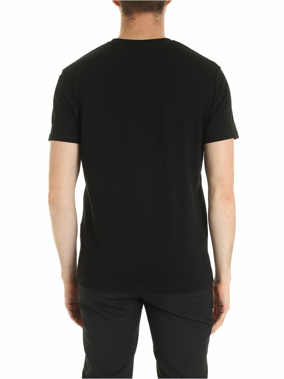 Logo patch T-shirt in black 755049592223990 (KARL LAGERFELD / Tシャツ・カットソー ) | KARL LAGERFELD (カール・ラガーフェルド)(2)