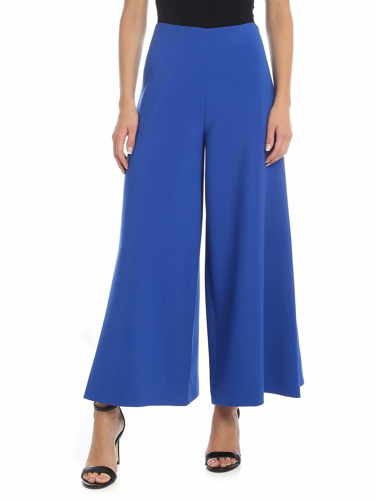 Crop pants in blue 19IV2M0B05151136257 (VIVETTA / パンツ ) | VIVETTA (ヴィヴェッタ)