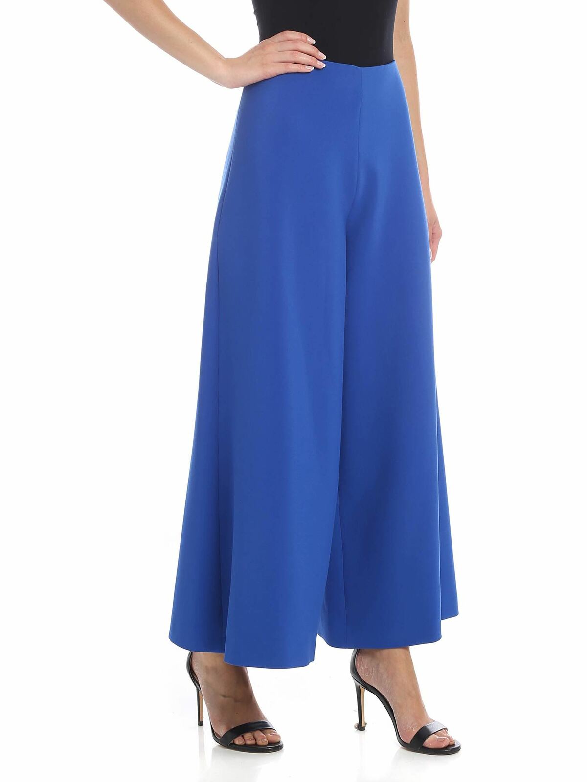 Crop pants in blue 19IV2M0B05151136257 (VIVETTA / パンツ ) | VIVETTA (ヴィヴェッタ)(1)