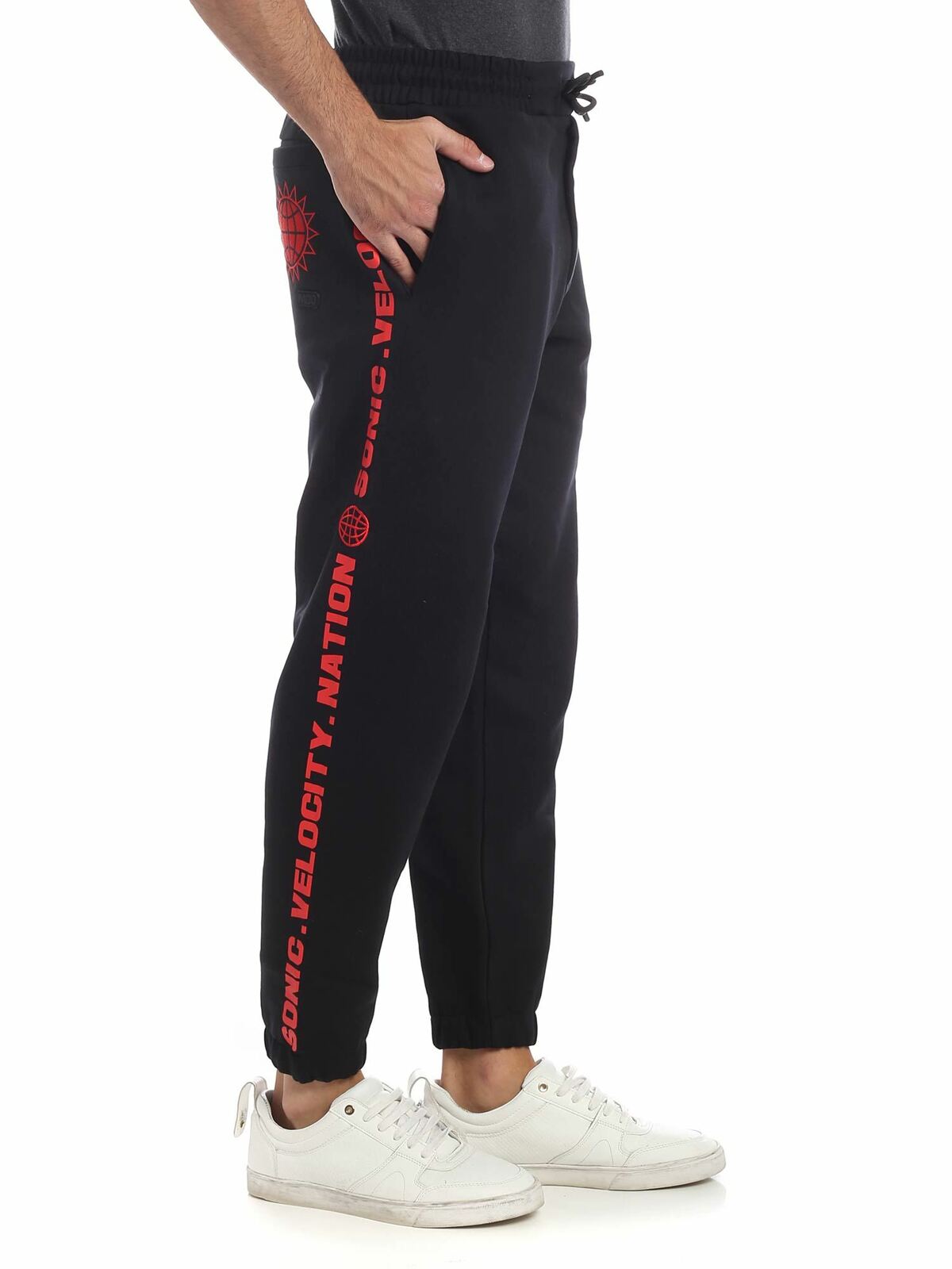 Badge Dart pants in black 525896RNT171000 (McQ / パンツ ) | McQ (マックキュー)(1)