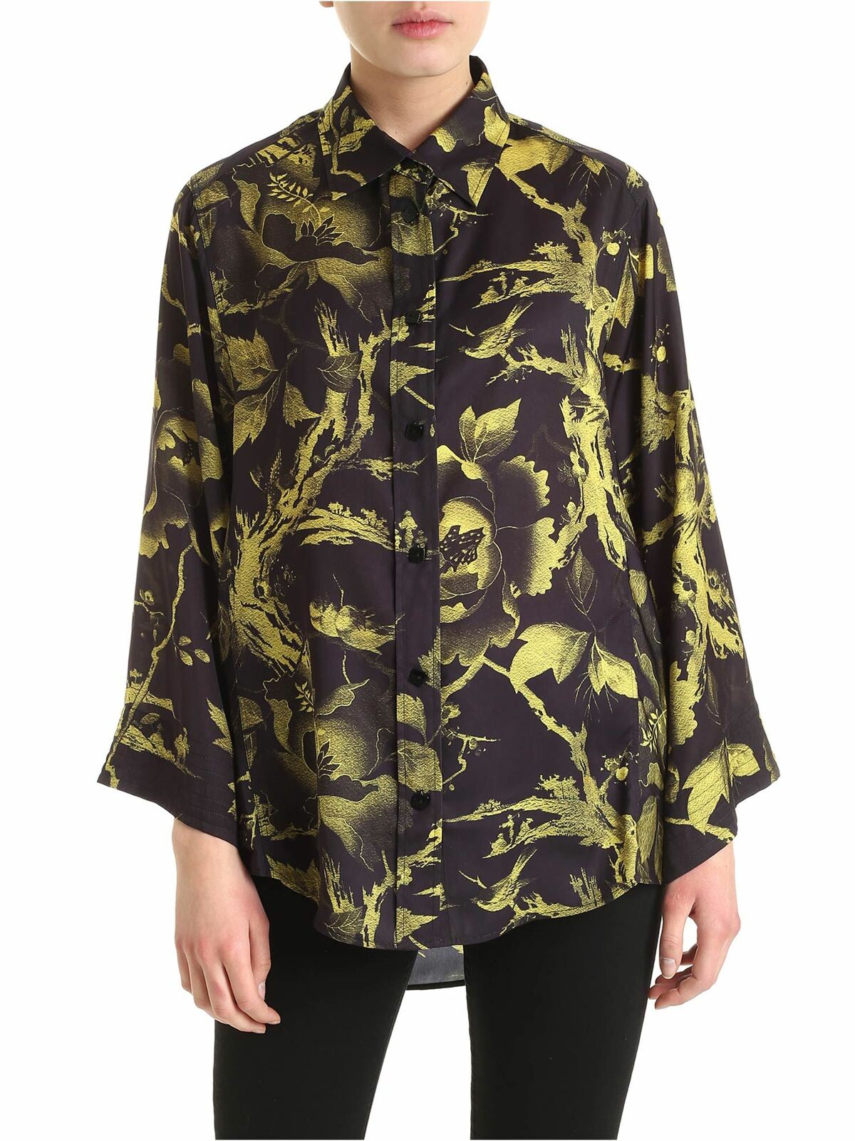Yaemi shirt in black 594940ROF061000 (McQ / シャツ・ブラウス ) | McQ (マックキュー)