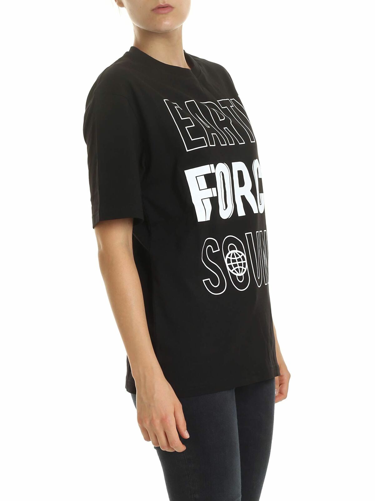 Earth Force Sound t-shirt in black 494256RNJ141000 (McQ / Tシャツ・カットソー ) | McQ (マックキュー)(1)