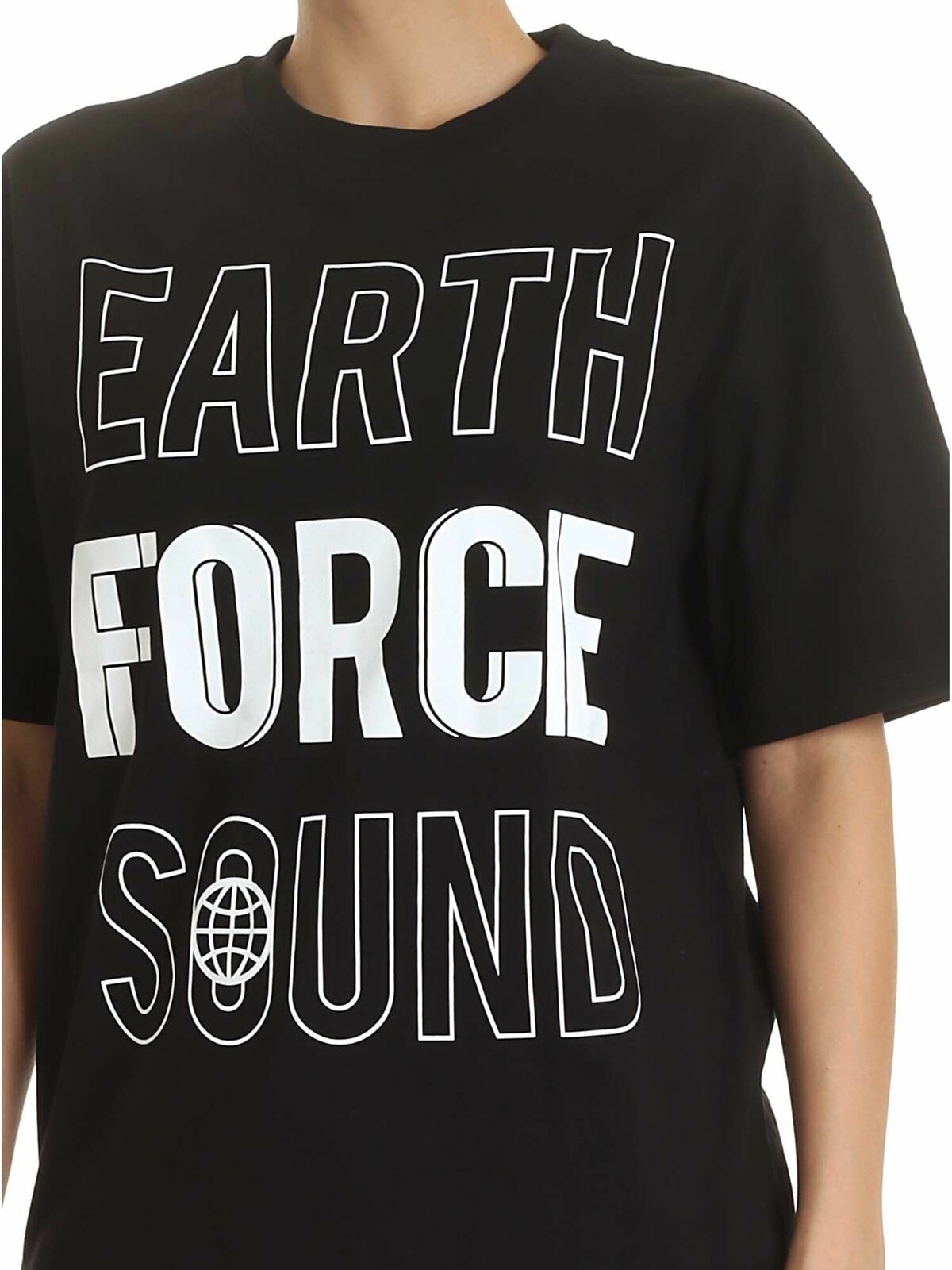Earth Force Sound t-shirt in black 494256RNJ141000 (McQ / Tシャツ・カットソー ) | McQ (マックキュー)(3)
