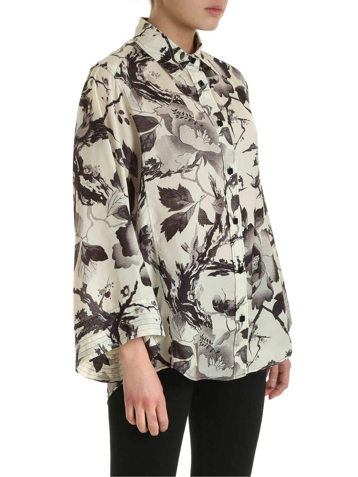 Yaemi shirt in cream color 594940ROF069089 (McQ / シャツ・ブラウス ) | McQ (マックキュー)(1)