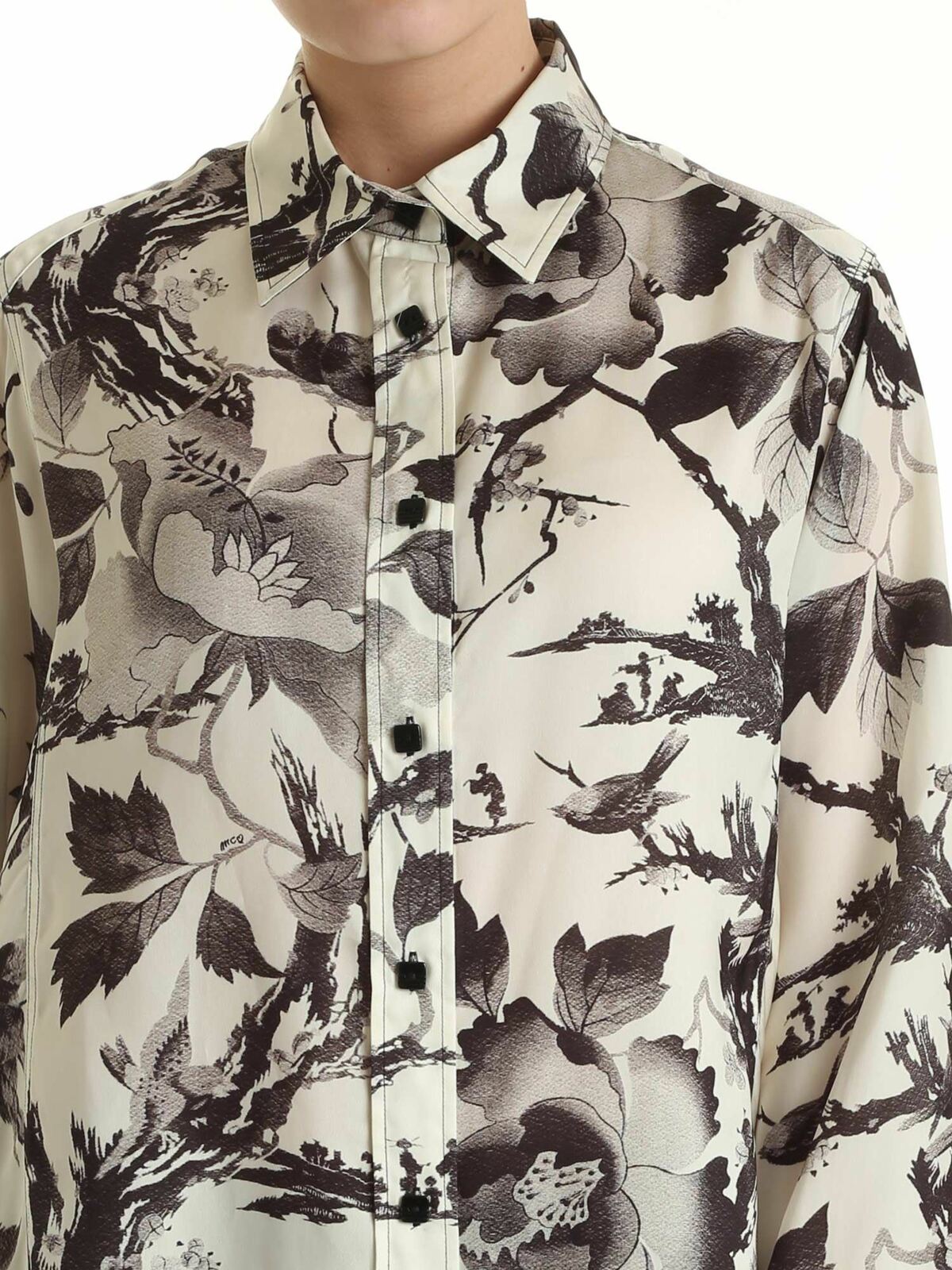 Yaemi shirt in cream color 594940ROF069089 (McQ / シャツ・ブラウス ) | McQ (マックキュー)(3)