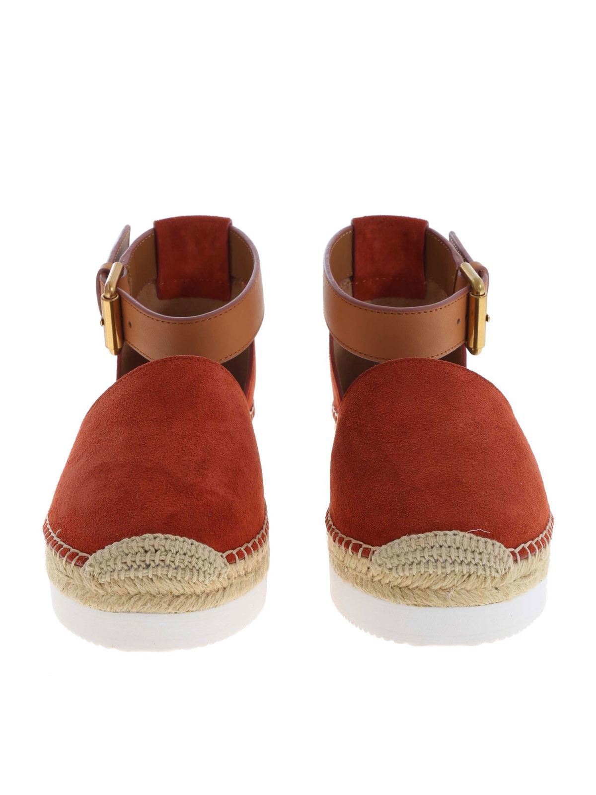Glyn espadrilles in orange SB26150542 (See By Chloé / サンダル ) | See By Chloé (シーバイクロエ)(2)
