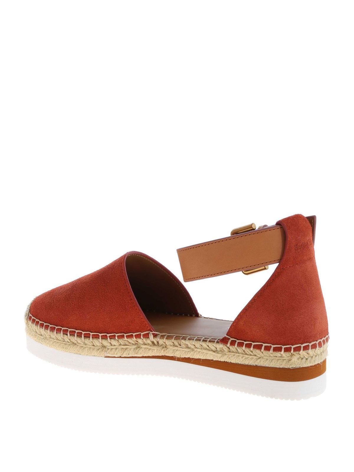 Glyn espadrilles in orange SB26150542 (See By Chloé / サンダル ) | See By Chloé (シーバイクロエ)(3)