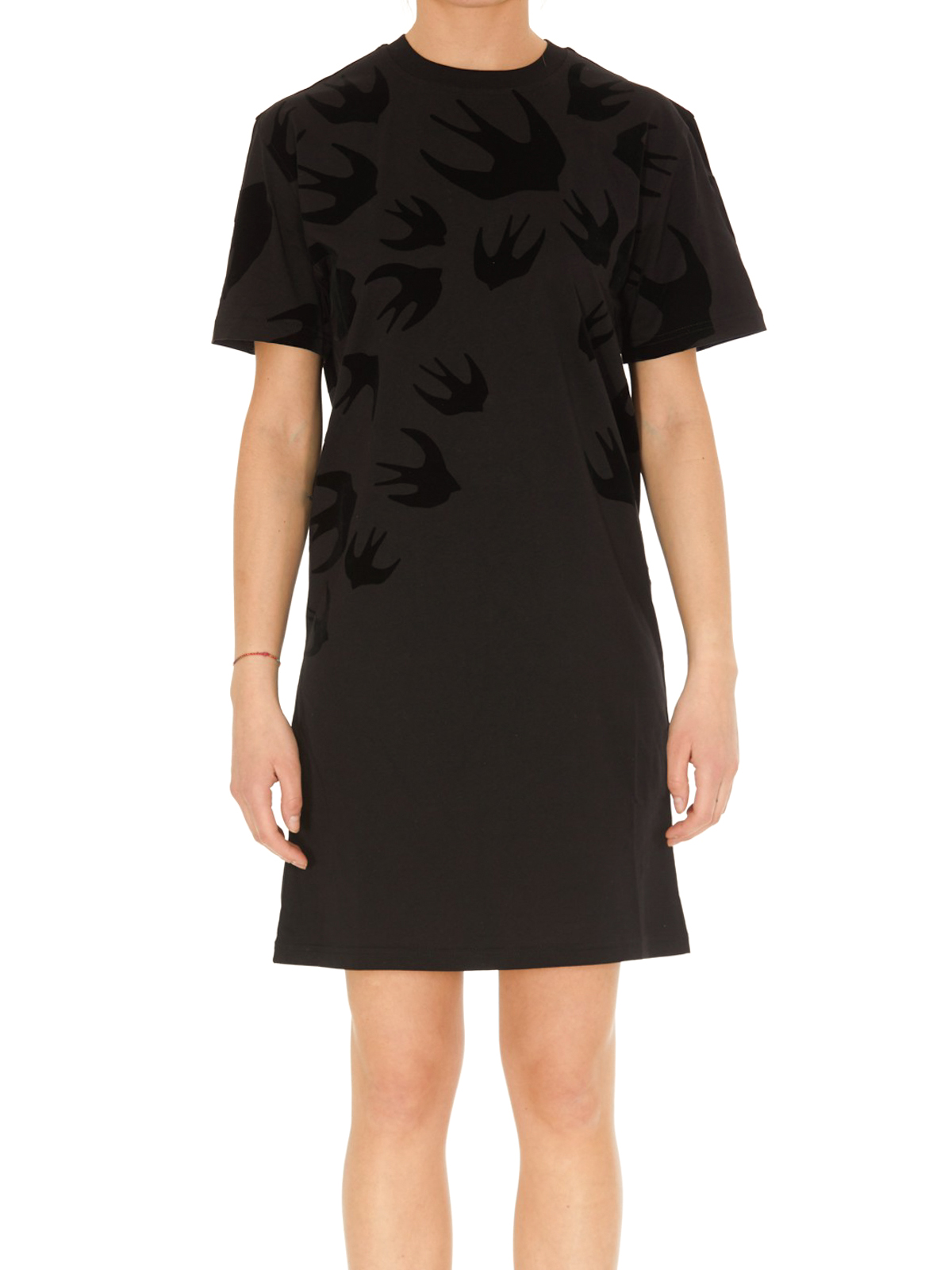 Swallow print T-shirt dress 395772RLT731000 (McQ / ワンピース・ドレス・オールインワン ) | McQ (マックキュー)(2)