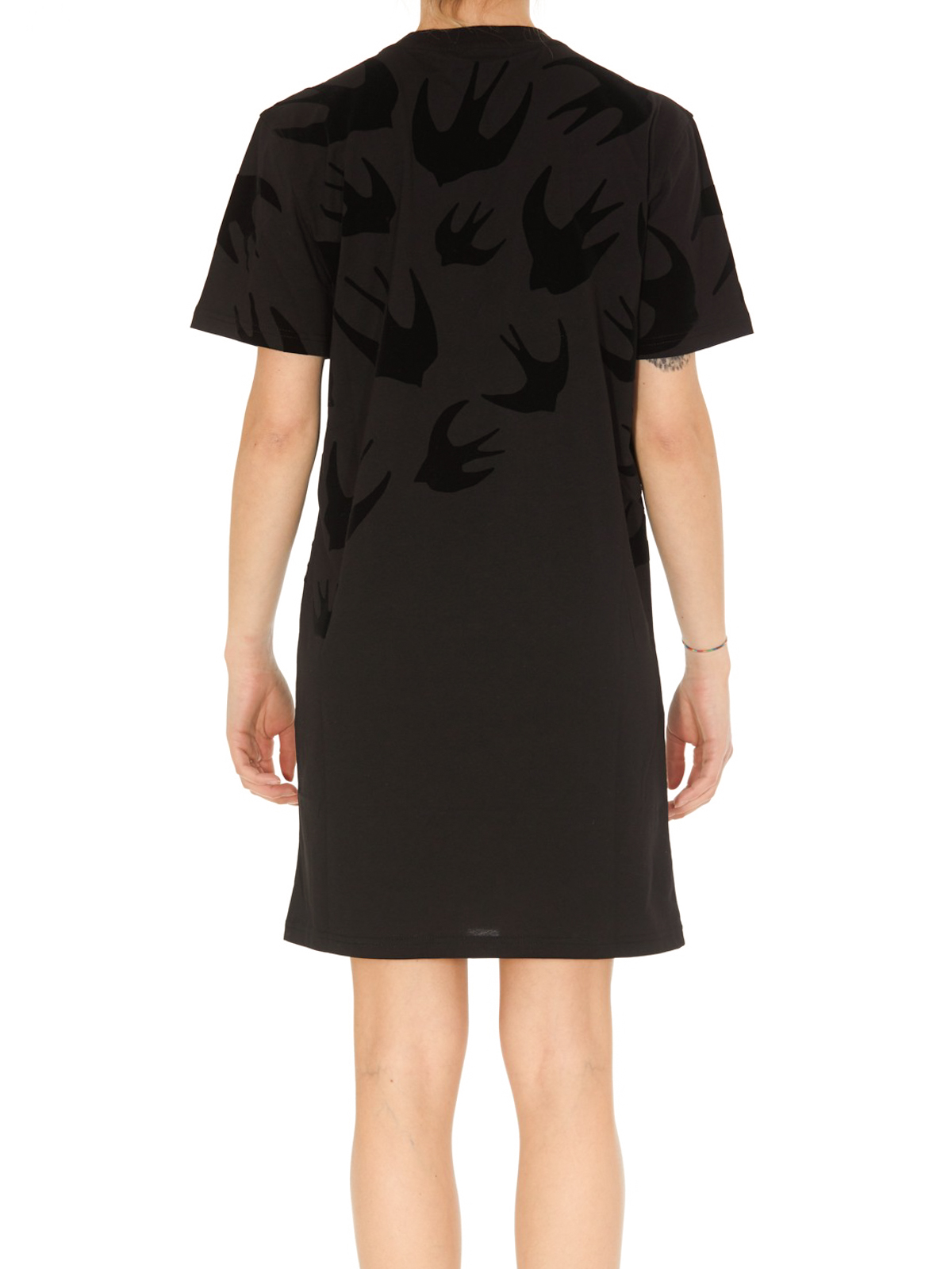 Swallow print T-shirt dress 395772RLT731000 (McQ / ワンピース・ドレス・オールインワン ) | McQ (マックキュー)(3)