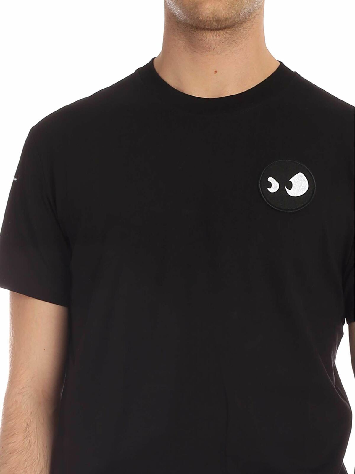 Monster Eyes T-shirt in black 291571RNH361011 (McQ / Tシャツ・カットソー ) | McQ (マックキュー)(3)