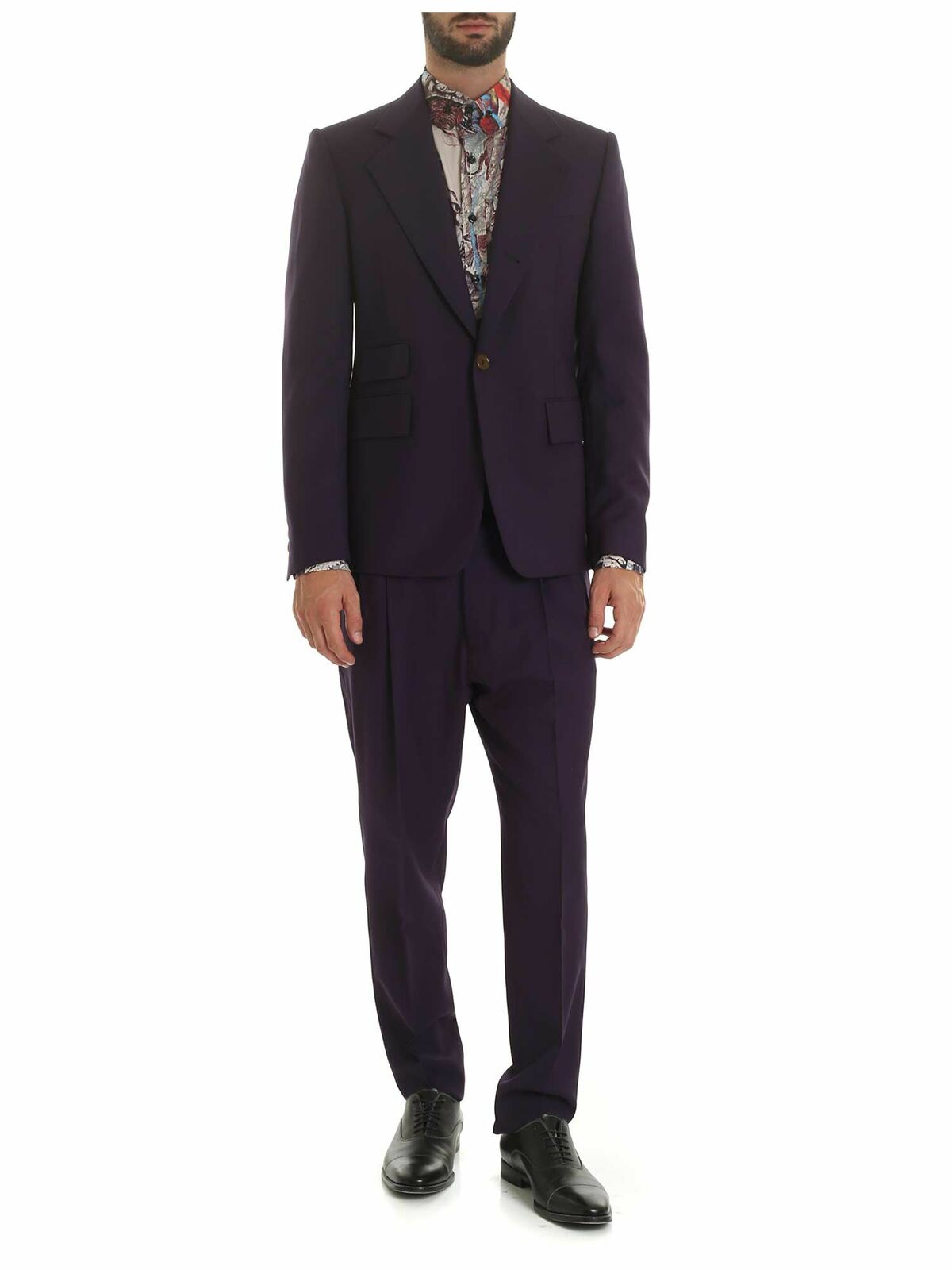 Purple wool jacket S25BN0411S47883392 (Vivienne Westwood / スーツ・ジャケット ) | Vivienne Westwood (ヴィヴィアン・ウェストウッド)(5)