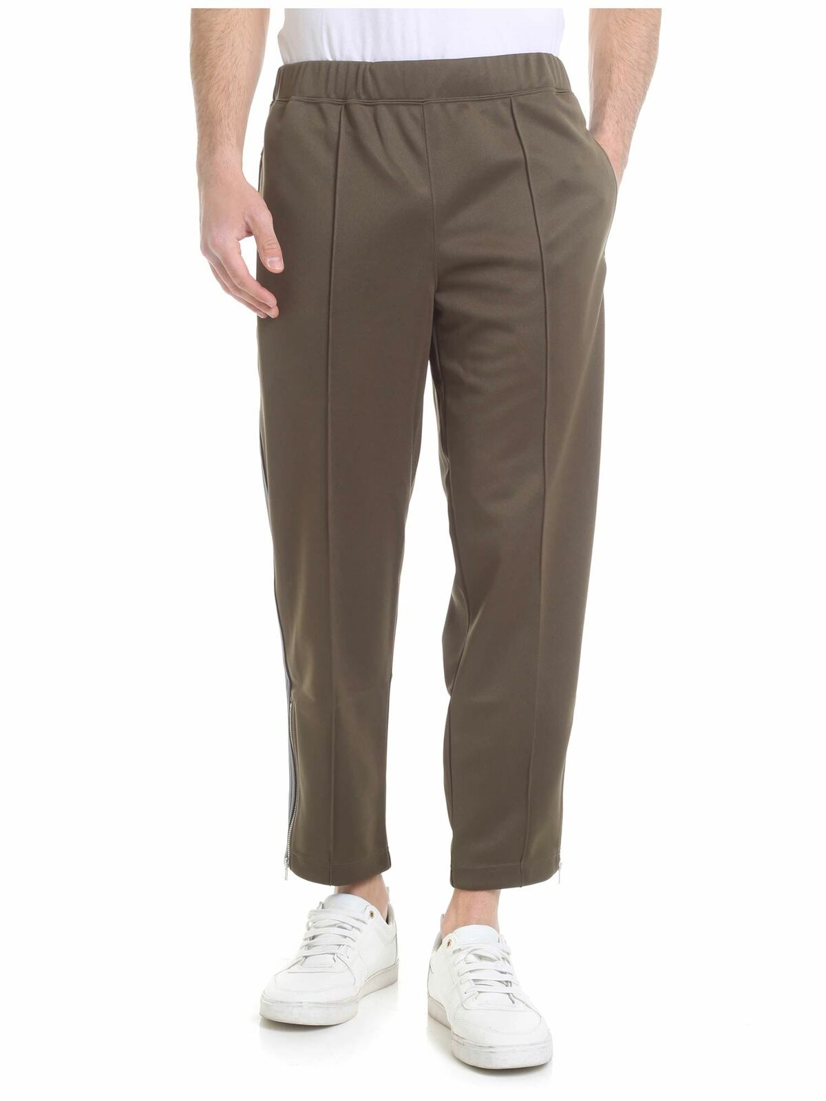 Army green trousers with veins S271302 (Comme Des Garçons SHIRT / パンツ ) | Comme Des Garçons SHIRT (コムデギャルソン シャツ)