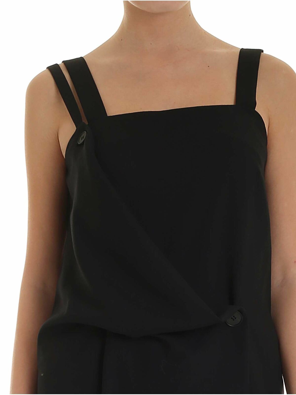 Kotomi dress in black 578677ROA011000 (McQ / ワンピース・ドレス・オールインワン ) | McQ (マックキュー)(3)