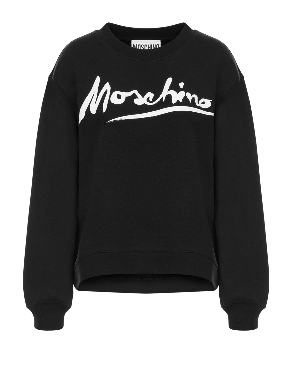 Logo print cotton sweatshirt 171504271555 (MOSCHINO / スウェット・フーディー ) | MOSCHINO (モスキーノ)