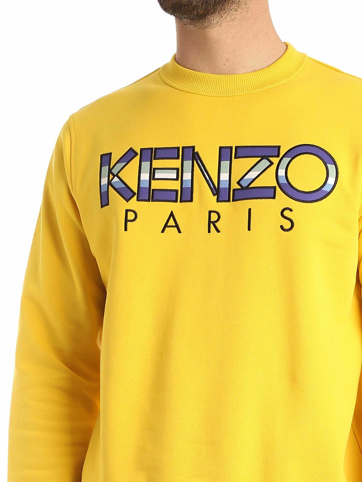 Kenzo Paris sweatshirt in yellow 5SW0004MD39 (KENZO / スウェット・フーディー ) | KENZO (ケンゾー)(3)