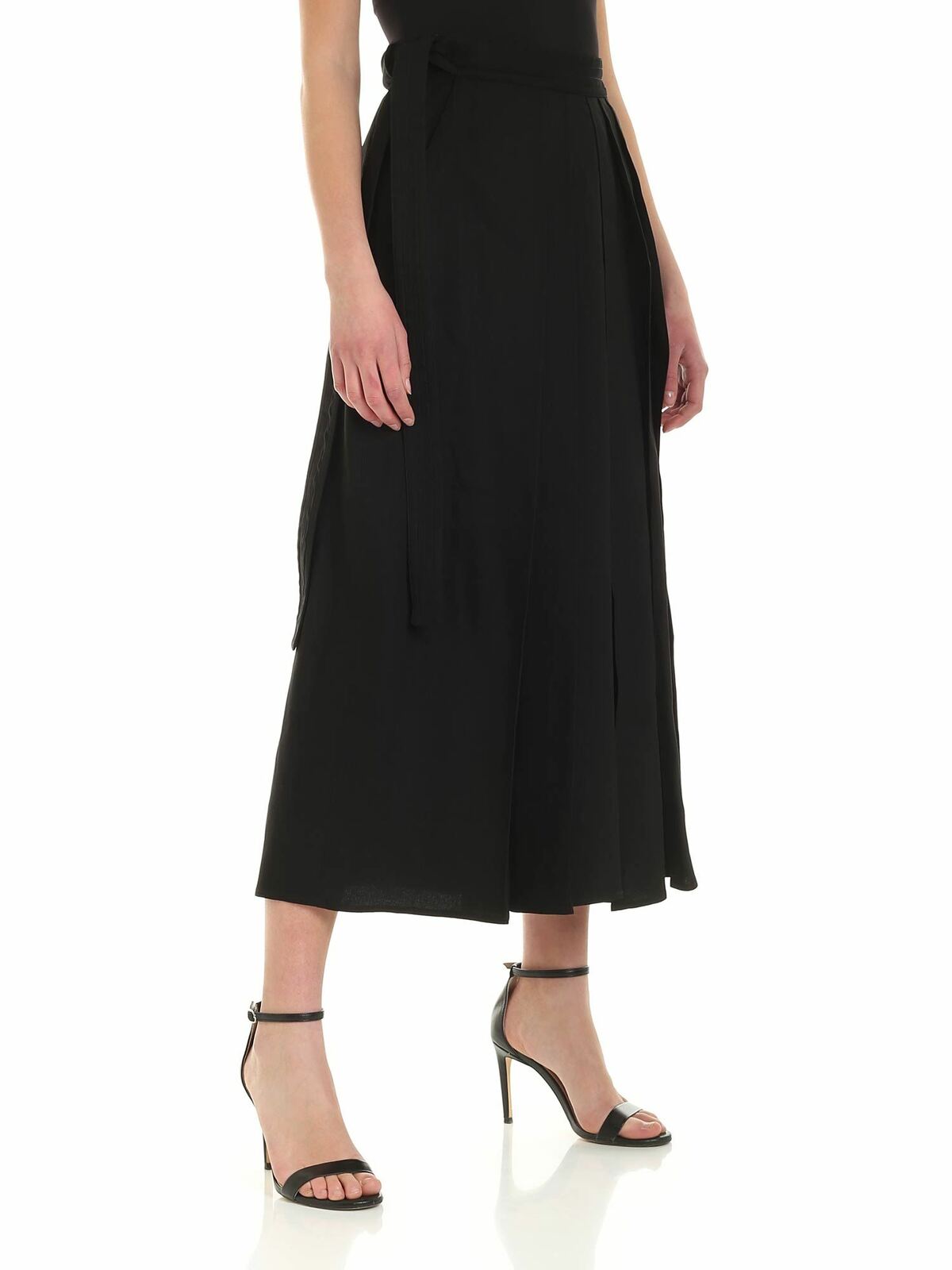 Hakana black pants with pleats 578685ROF081000 (McQ / パンツ ) | McQ (マックキュー)(1)