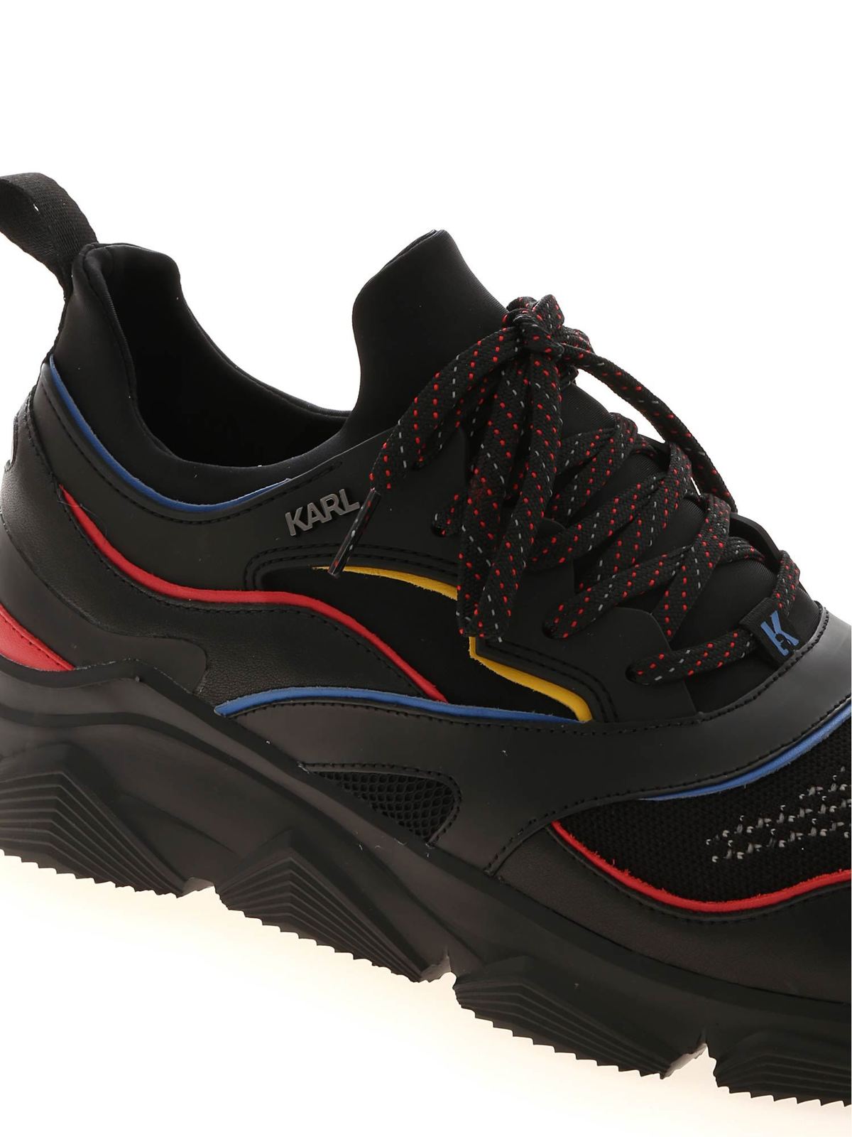 Verge sneakers in black KL5162040M (KARL LAGERFELD / スニーカー ) | KARL LAGERFELD (カール・ラガーフェルド)(4)