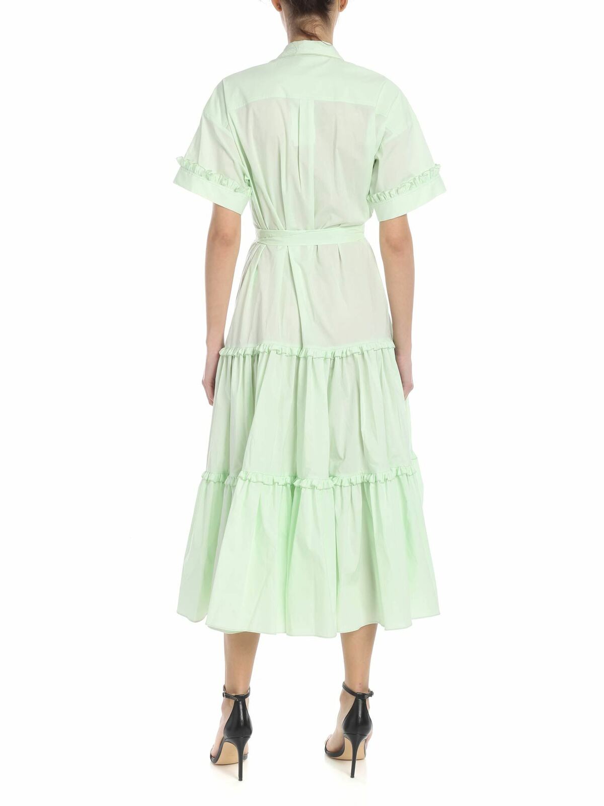 Gragnano long dress in aquamarine color 91VP613607 (VIVETTA / ワンピース・ドレス・オールインワン ) | VIVETTA (ヴィヴェッタ)(2)