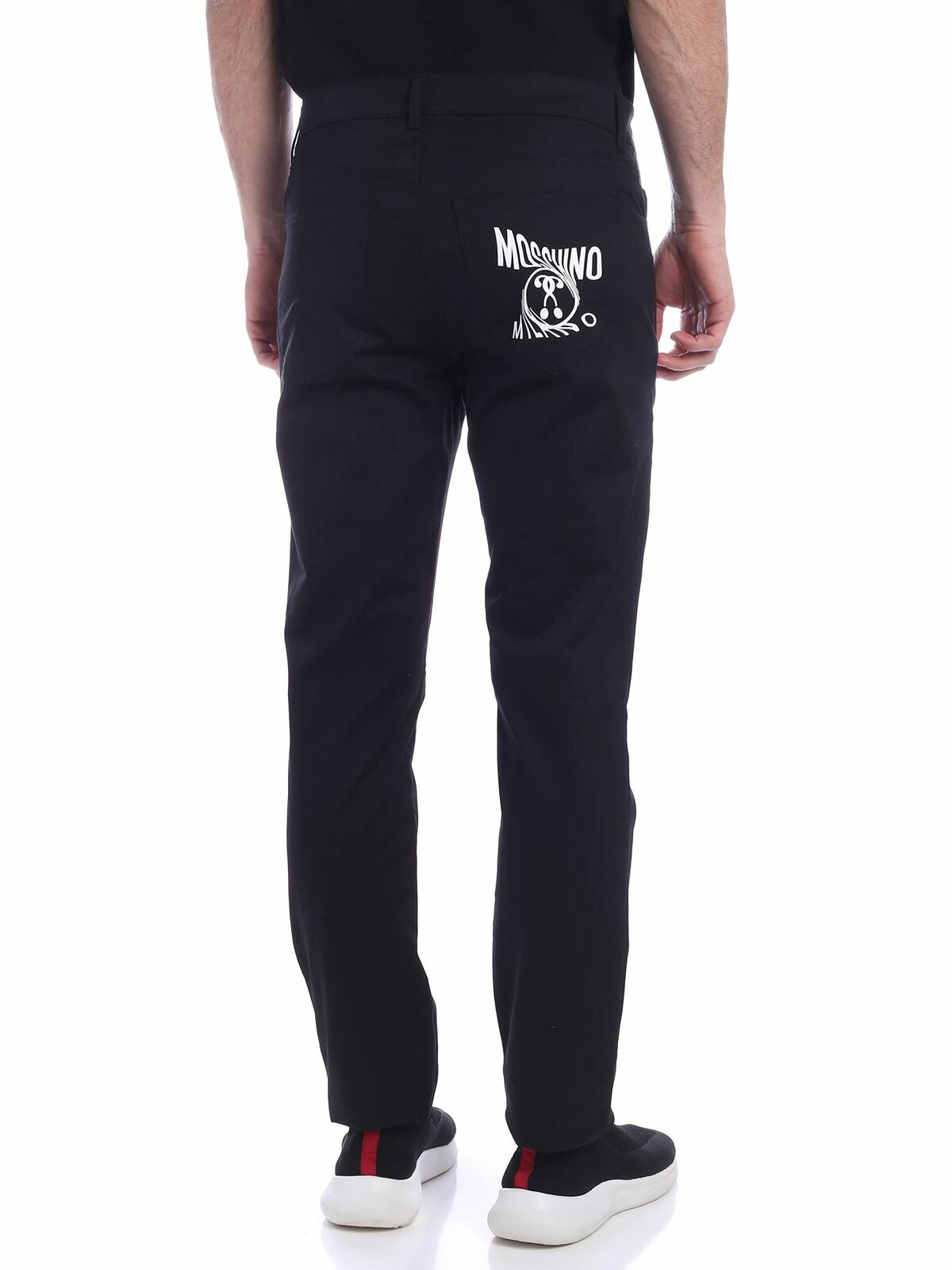 Logo Distorted Double Question Mark jeans in 035402191555 (MOSCHINO / ジーンズ ) | MOSCHINO (モスキーノ)(2)