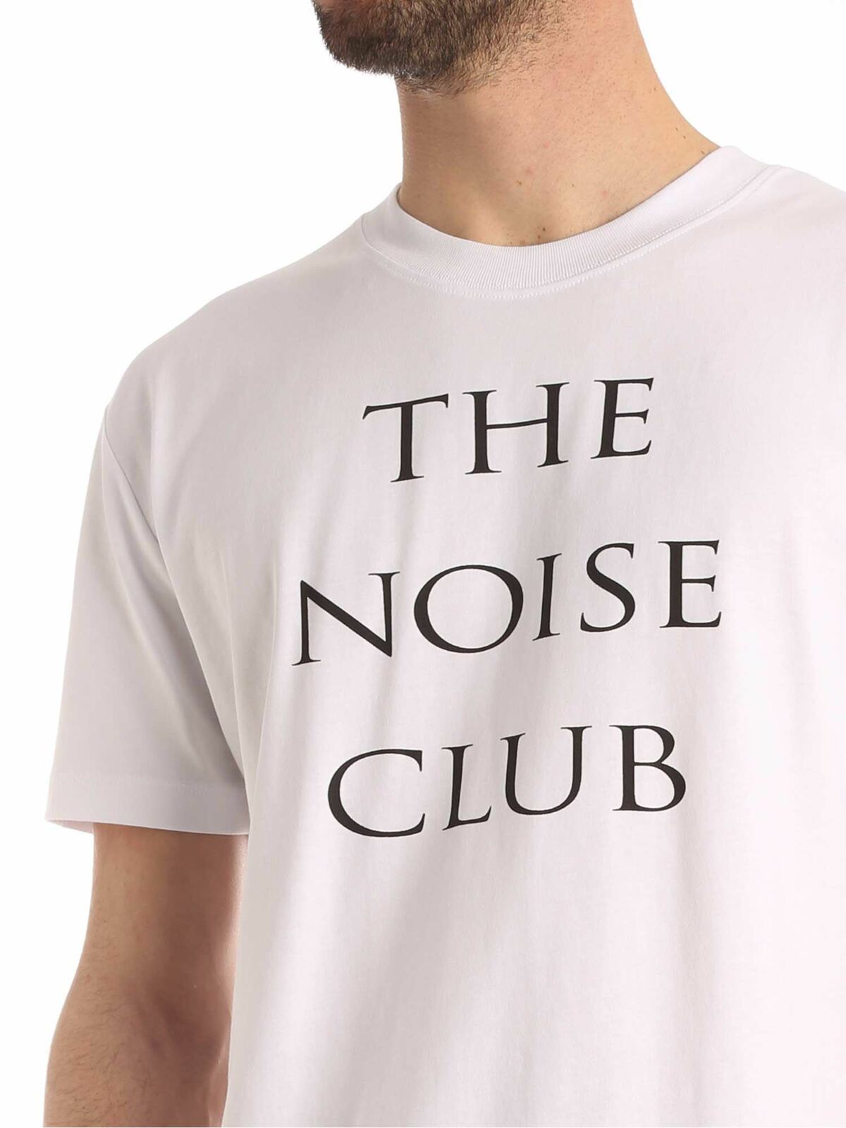 Noise Club T-shirt in white 291571ROJ279000 (McQ / Tシャツ・カットソー ) | McQ (マックキュー)(3)