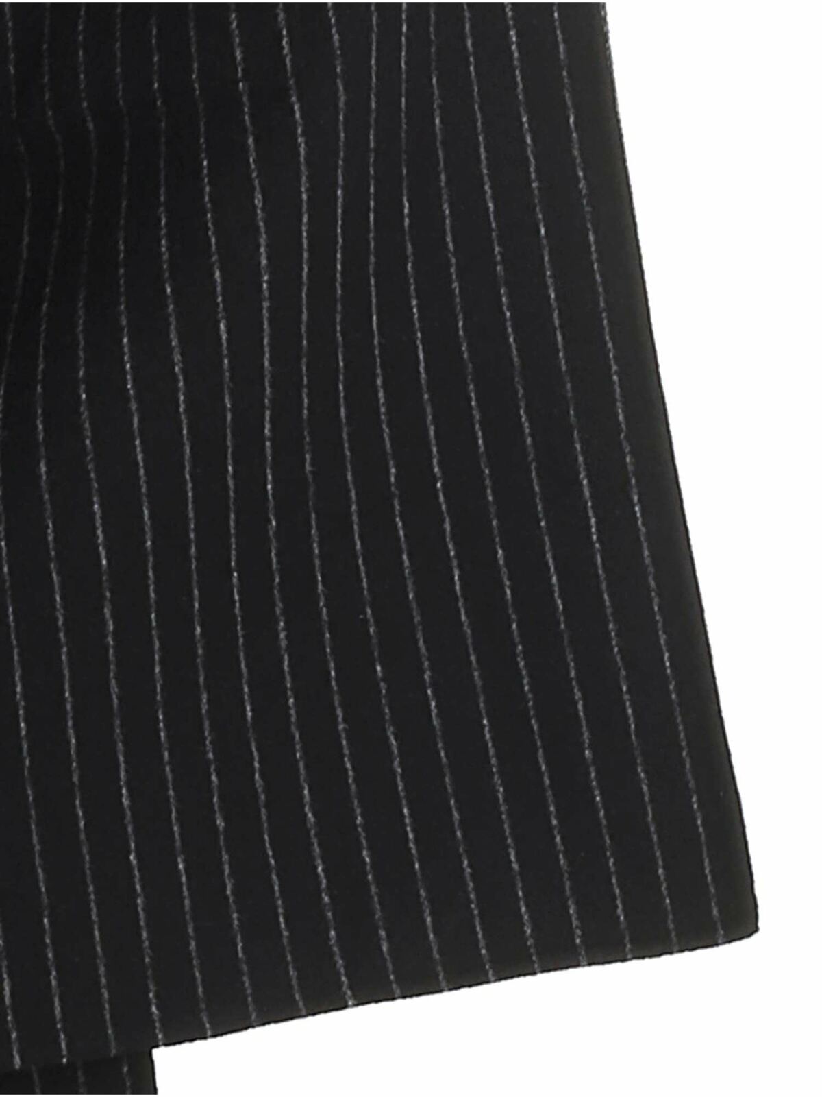 Double face coat in black and gray 96KW1500996 (KARL LAGERFELD / コート ) | KARL LAGERFELD (カール・ラガーフェルド)(4)