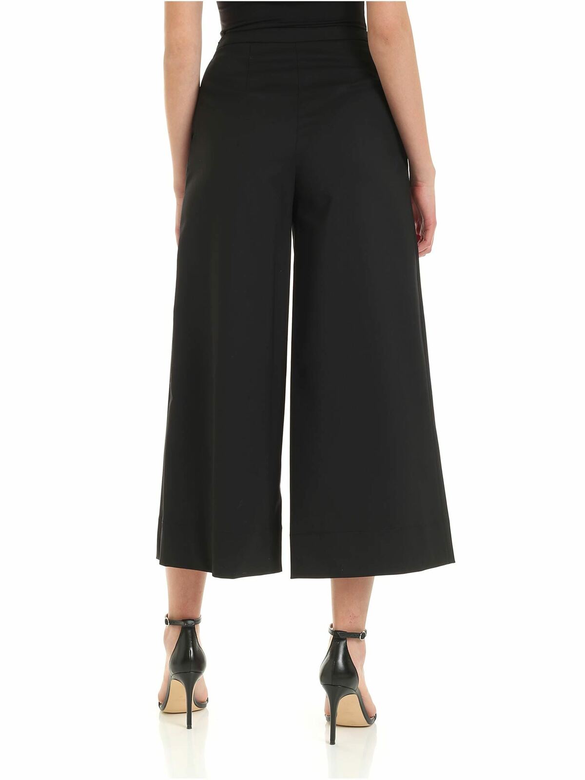Culottes pants in black CHS20SPA07024001 (See By Chloé / パンツ ) | See By Chloé (シーバイクロエ)(2)