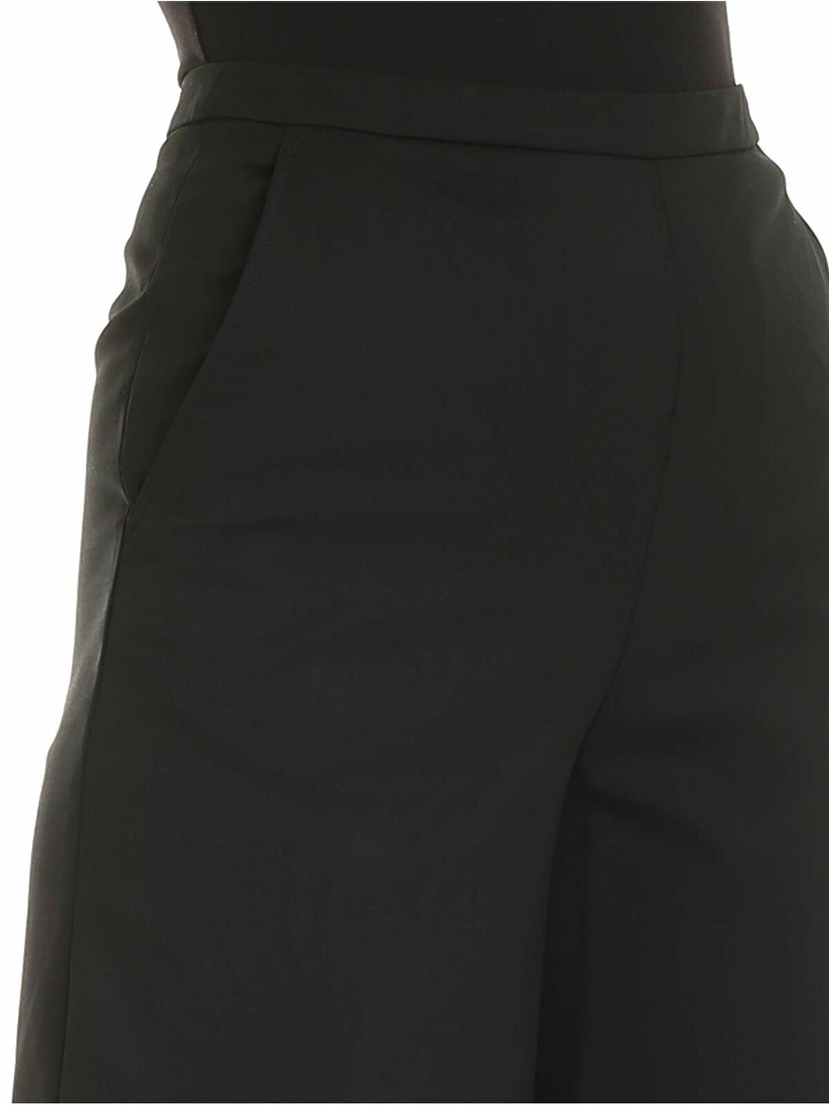 Culottes pants in black CHS20SPA07024001 (See By Chloé / パンツ ) | See By Chloé (シーバイクロエ)(3)