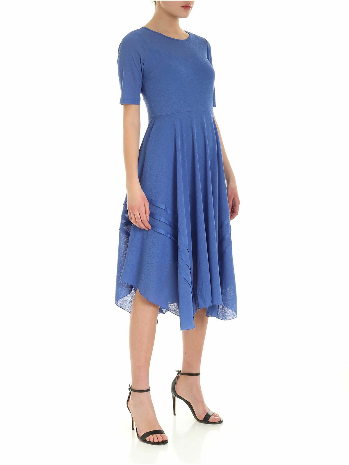Cosmic knee-length dress in blue CHS20SJR07096411 (See By Chloé / ワンピース・ドレス・オールインワン ) | See By Chloé (シーバイクロエ)(1)