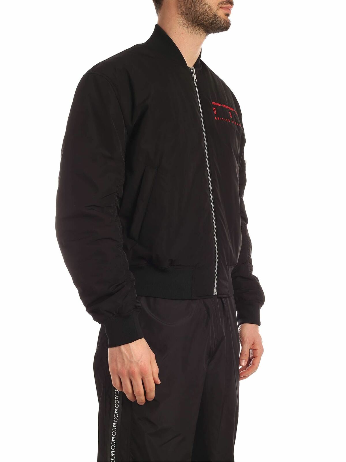 Fire Swallow jacket in black 547859ROQ171000 (McQ / カジュアルジャケット ) | McQ (マックキュー)(1)