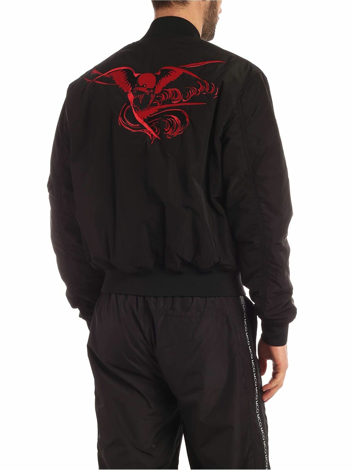 Fire Swallow jacket in black 547859ROQ171000 (McQ / カジュアルジャケット ) | McQ (マックキュー)(2)