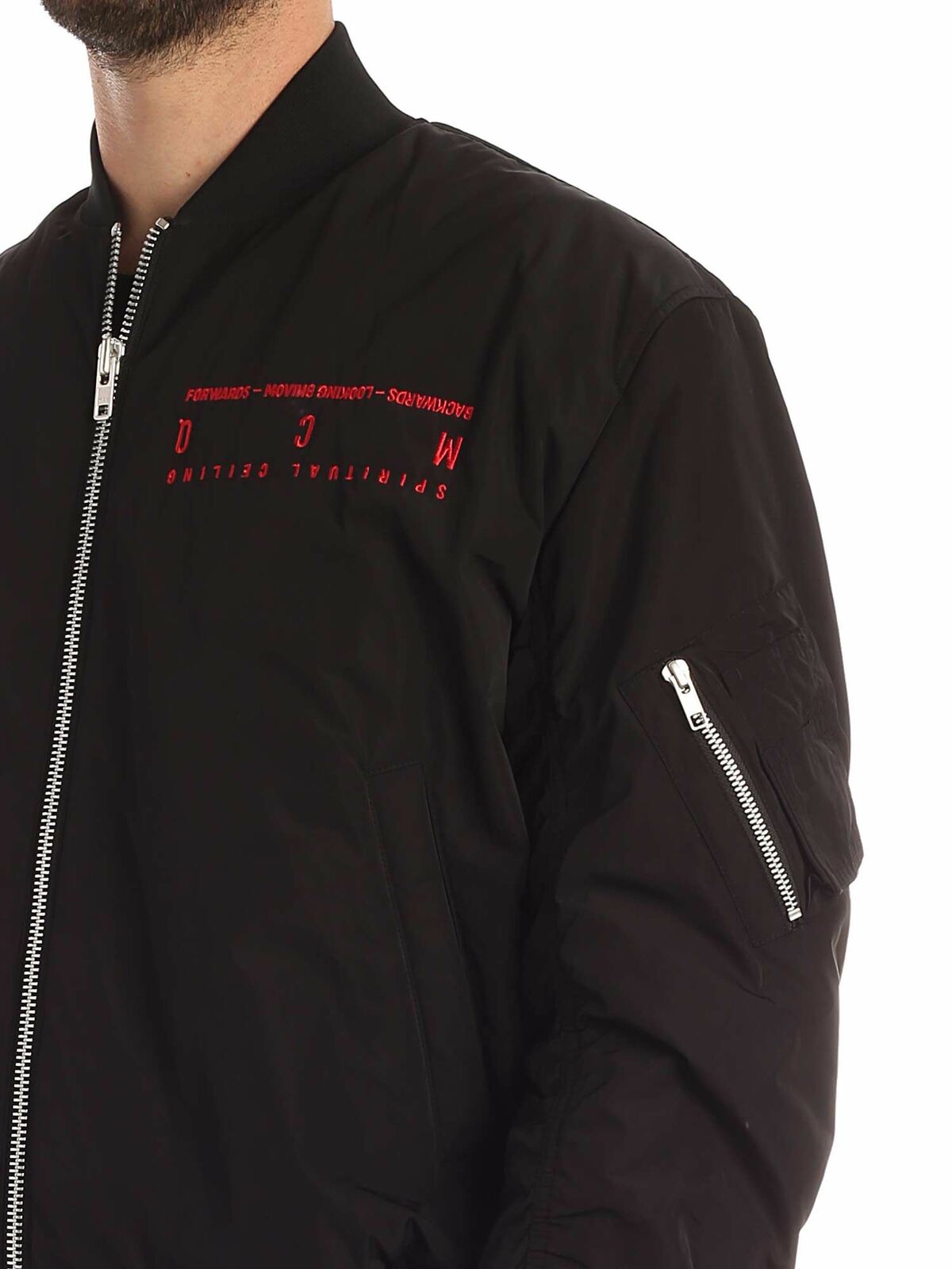 Fire Swallow jacket in black 547859ROQ171000 (McQ / カジュアルジャケット ) | McQ (マックキュー)(3)