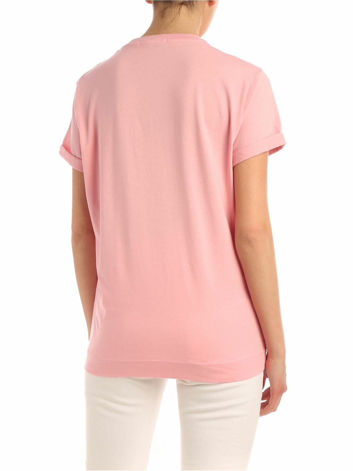 Vivietta Hand T-shirt in pink 20EV2M0F07163314421 (VIVETTA / Tシャツ・カットソー ) | VIVETTA (ヴィヴェッタ)(2)