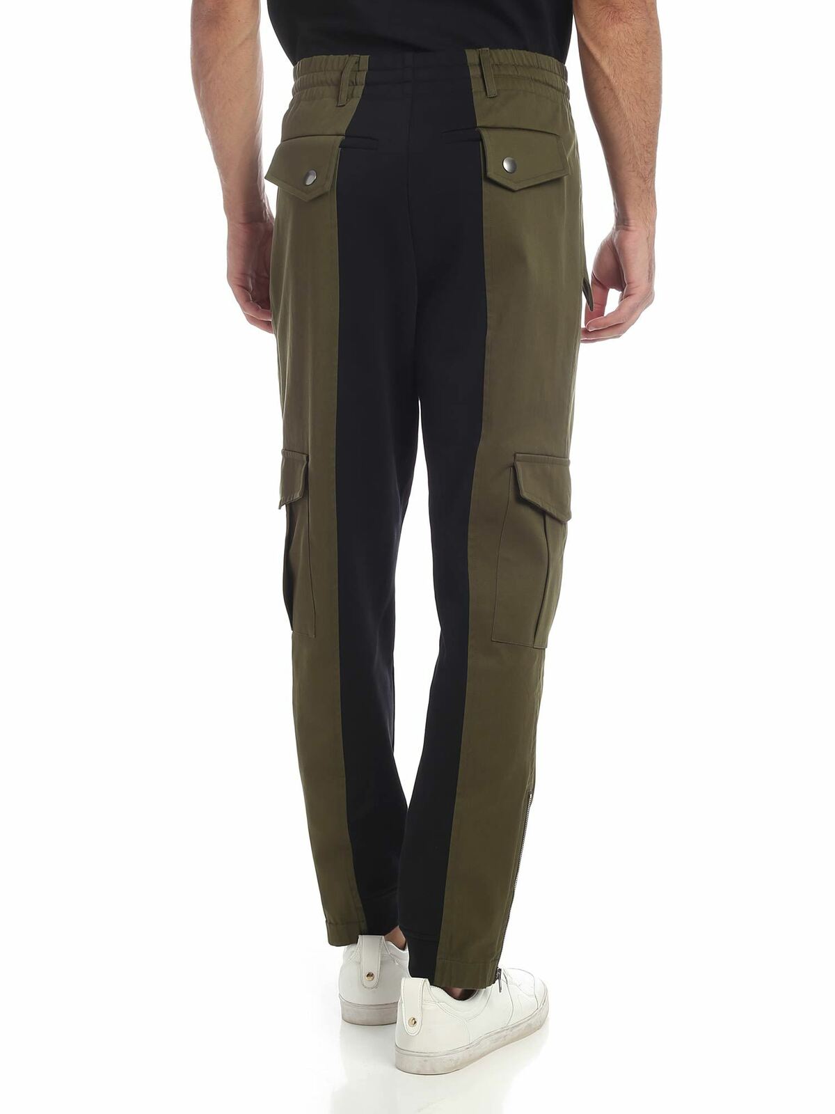 Double Question Mark cargo pants in green 03545221439 (MOSCHINO / パンツ ) | MOSCHINO (モスキーノ)(2)