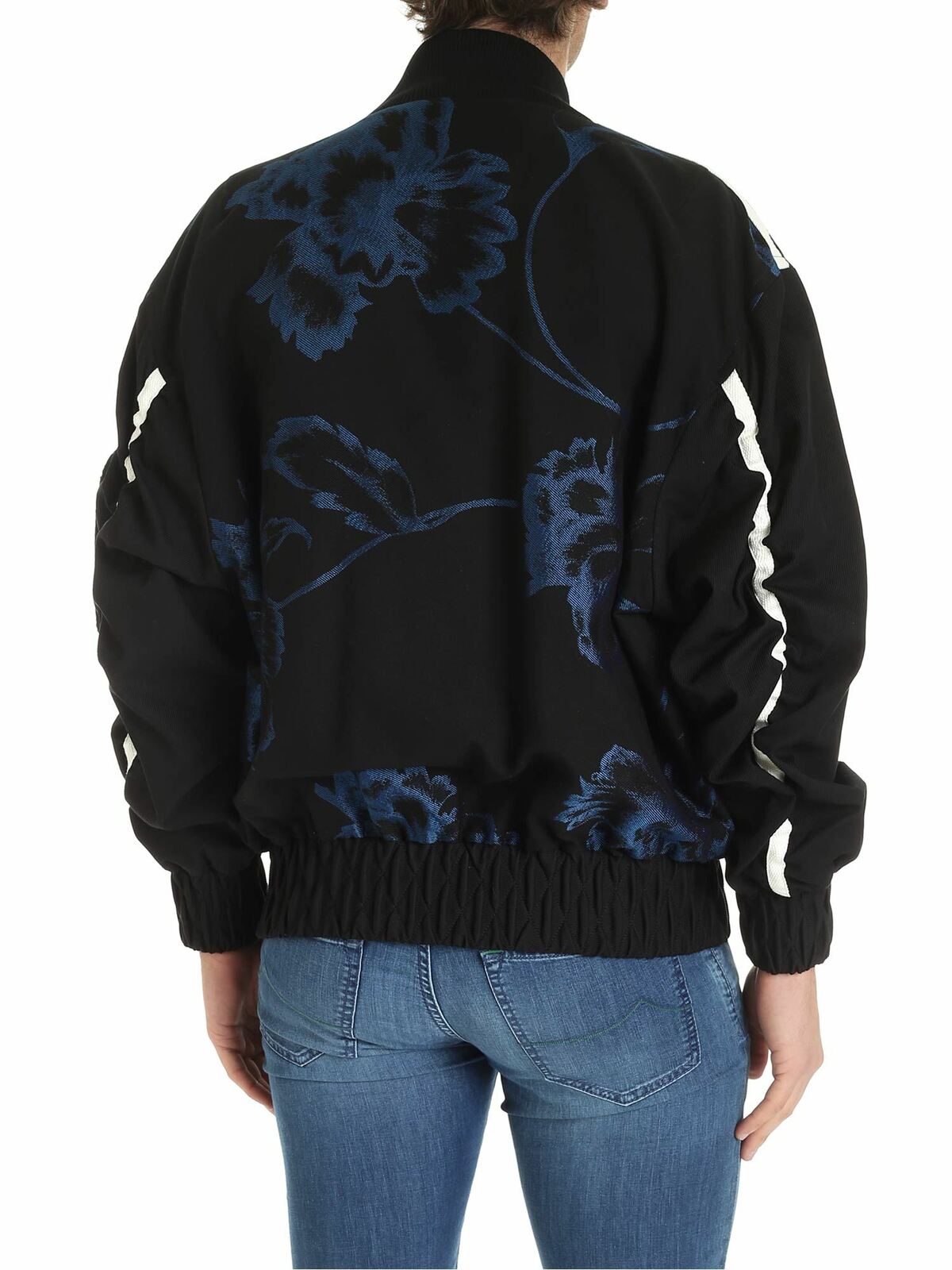Peony oversize bomber in blue S25AM0281S52678002J (Vivienne Westwood / カジュアルジャケット ) | Vivienne Westwood (ヴィヴィアン・ウェストウッド)(2)