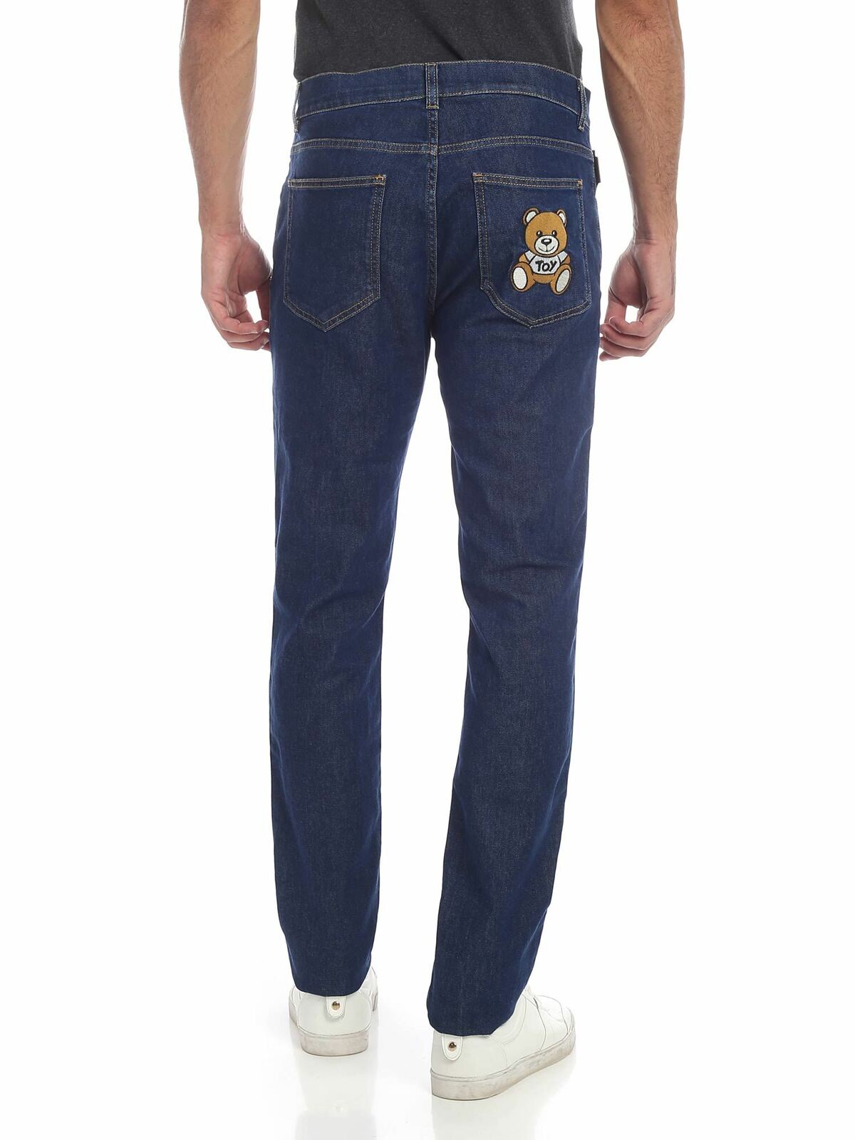 Blue jeans with Moschino Teddy Bear 031752231290 (MOSCHINO / ジーンズ ) | MOSCHINO (モスキーノ)(2)