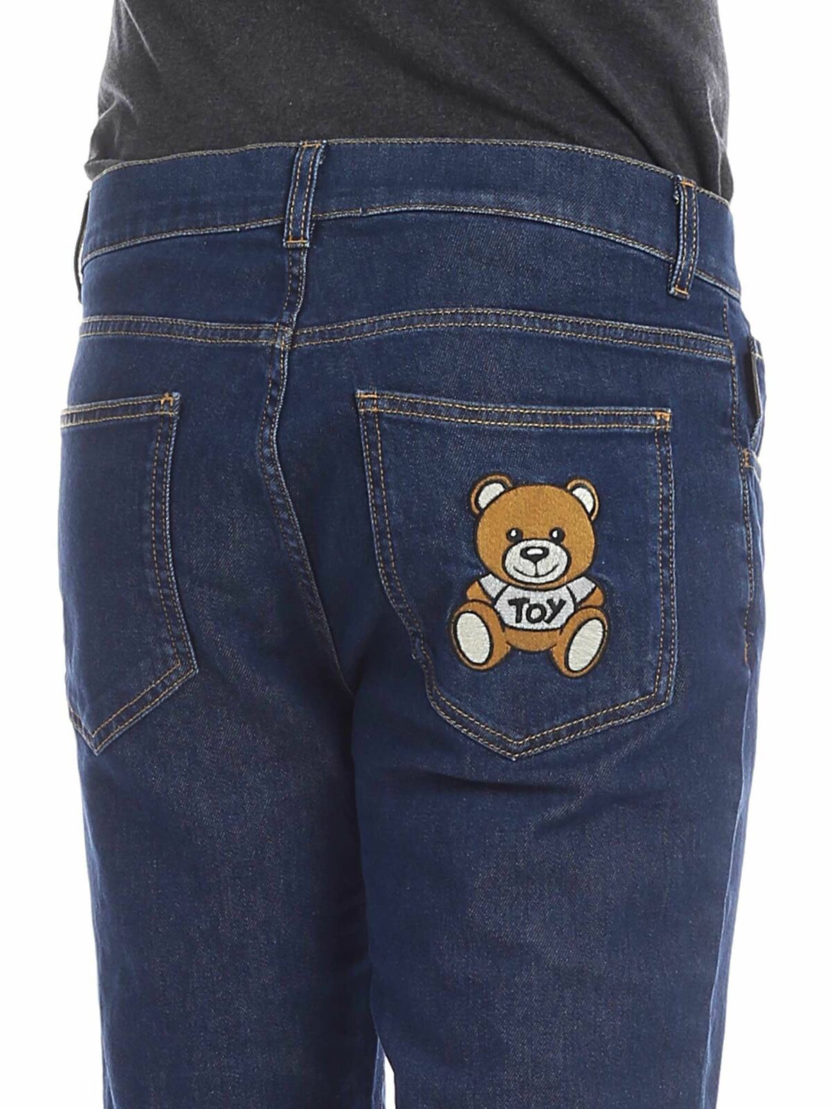 Blue jeans with Moschino Teddy Bear 031752231290 (MOSCHINO / ジーンズ ) | MOSCHINO (モスキーノ)(3)