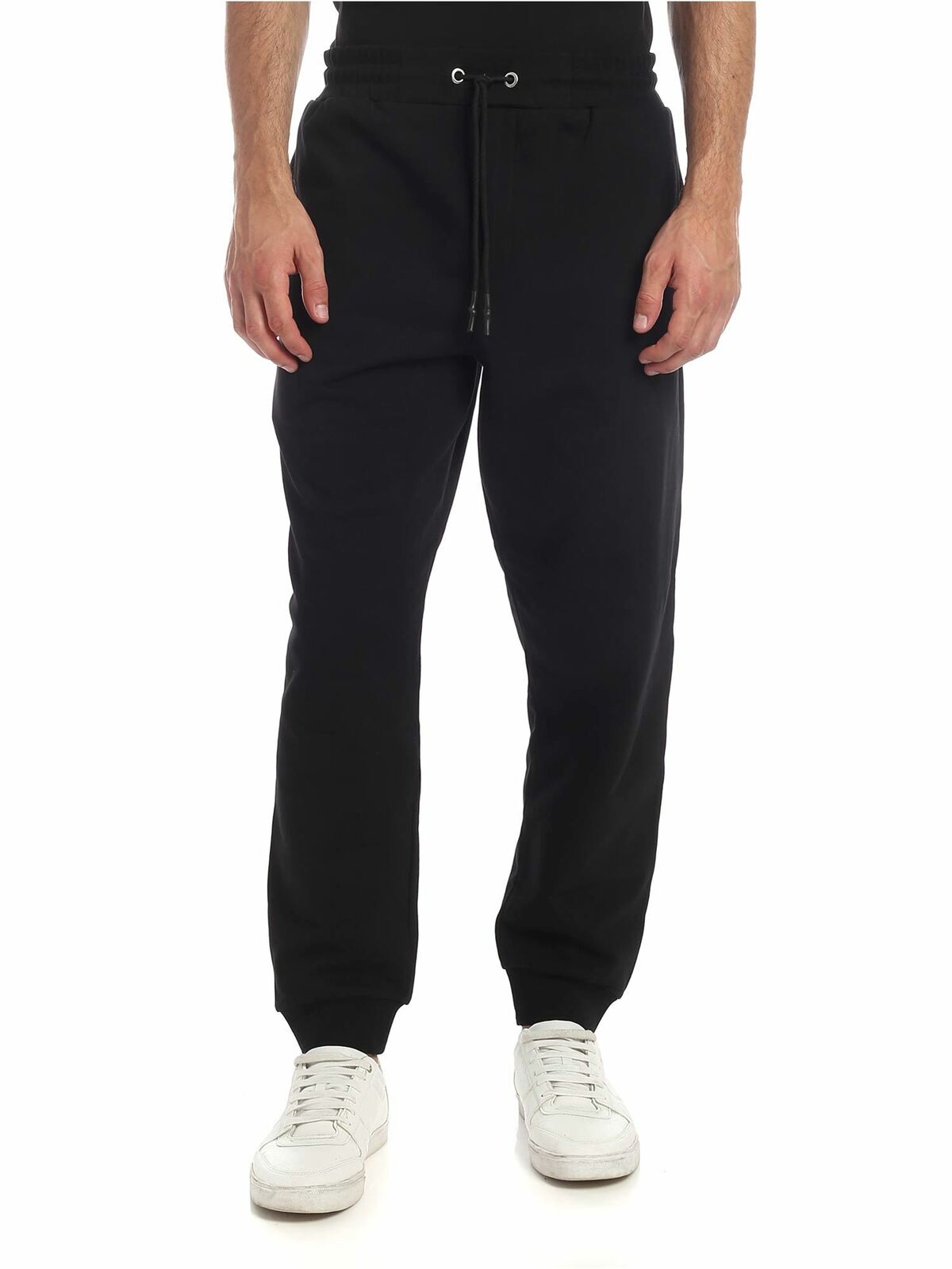 Dart trousers in black with embroidery 406536RNT291000 (McQ / パンツ ) | McQ (マックキュー)