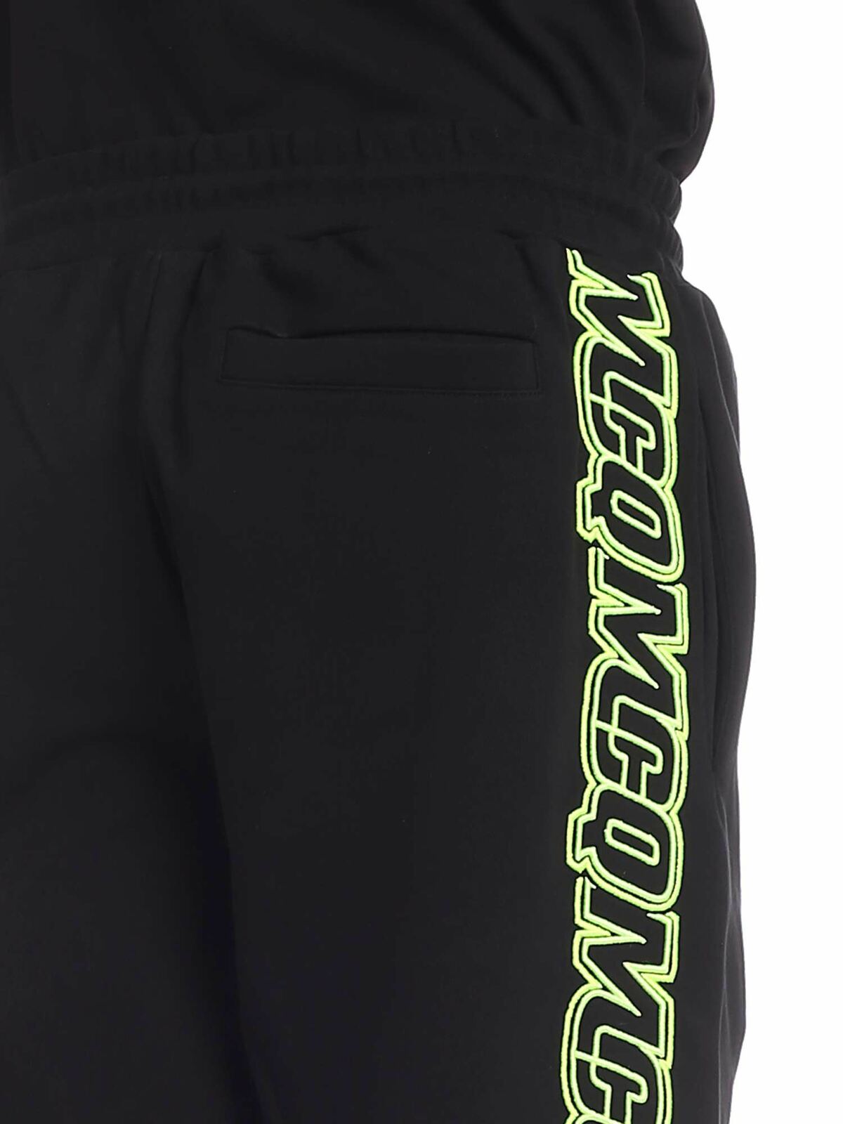 Dart trousers in black with embroidery 406536RNT291000 (McQ / パンツ ) | McQ (マックキュー)(3)