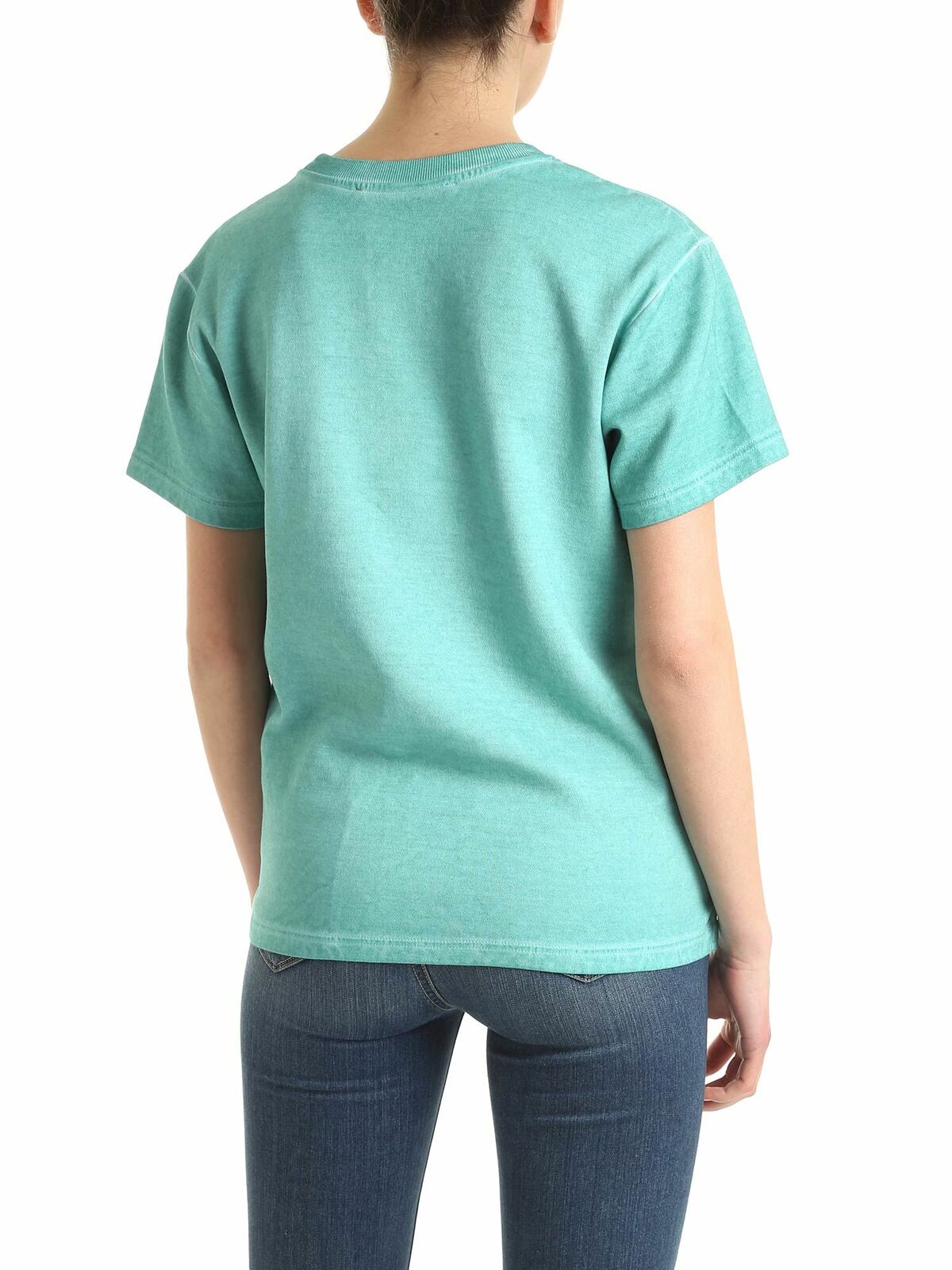 Dainty Blue T-shirt with logo CHS20SJH0411146L (See By Chloé / Tシャツ・カットソー ) | See By Chloé (シーバイクロエ)(2)