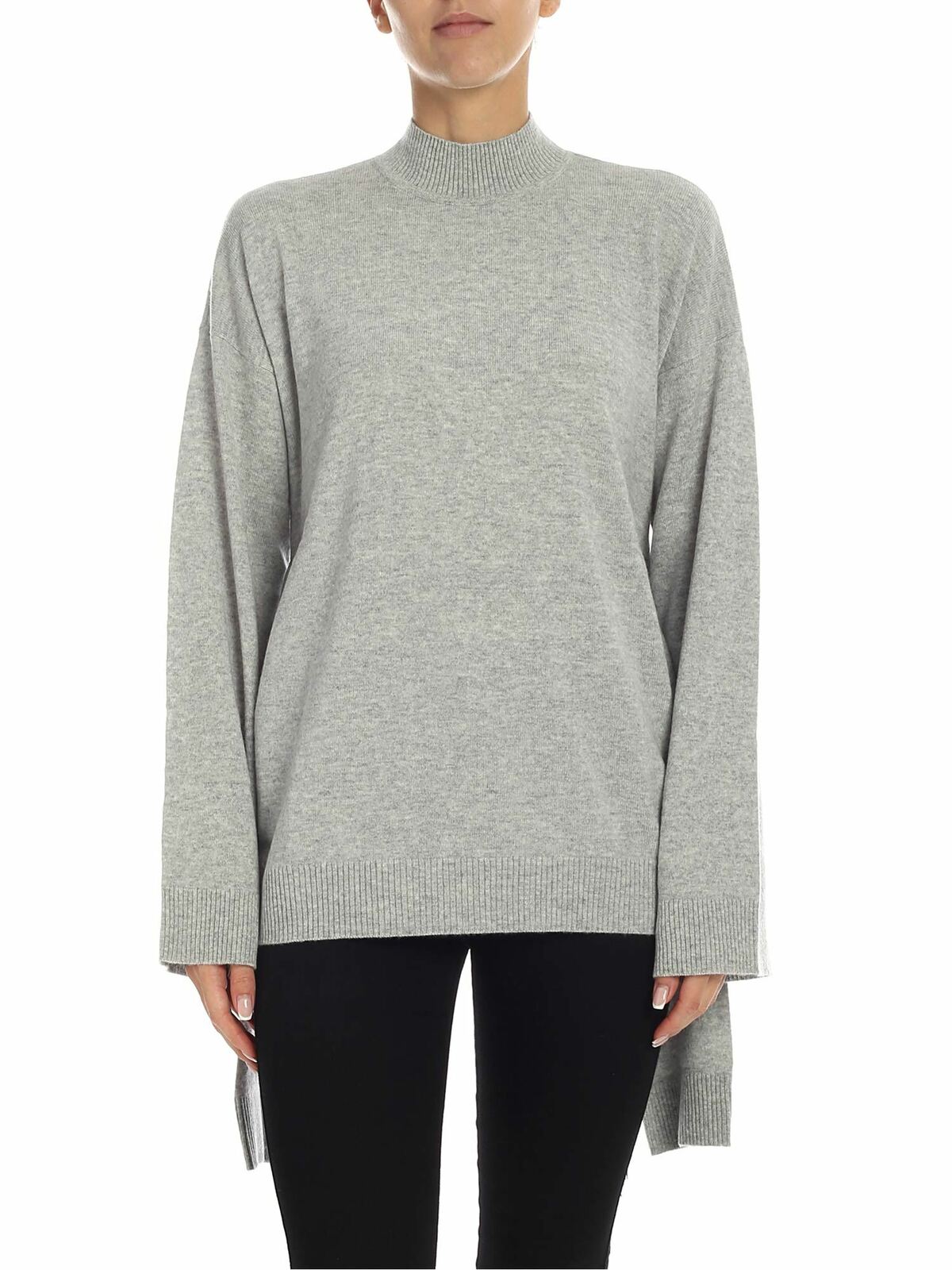 Melange light grey pullover 96KW2002GREYMELANG (KARL LAGERFELD / ニット・セーター・カーディガン ) | KARL LAGERFELD (カール・ラガーフェルド)