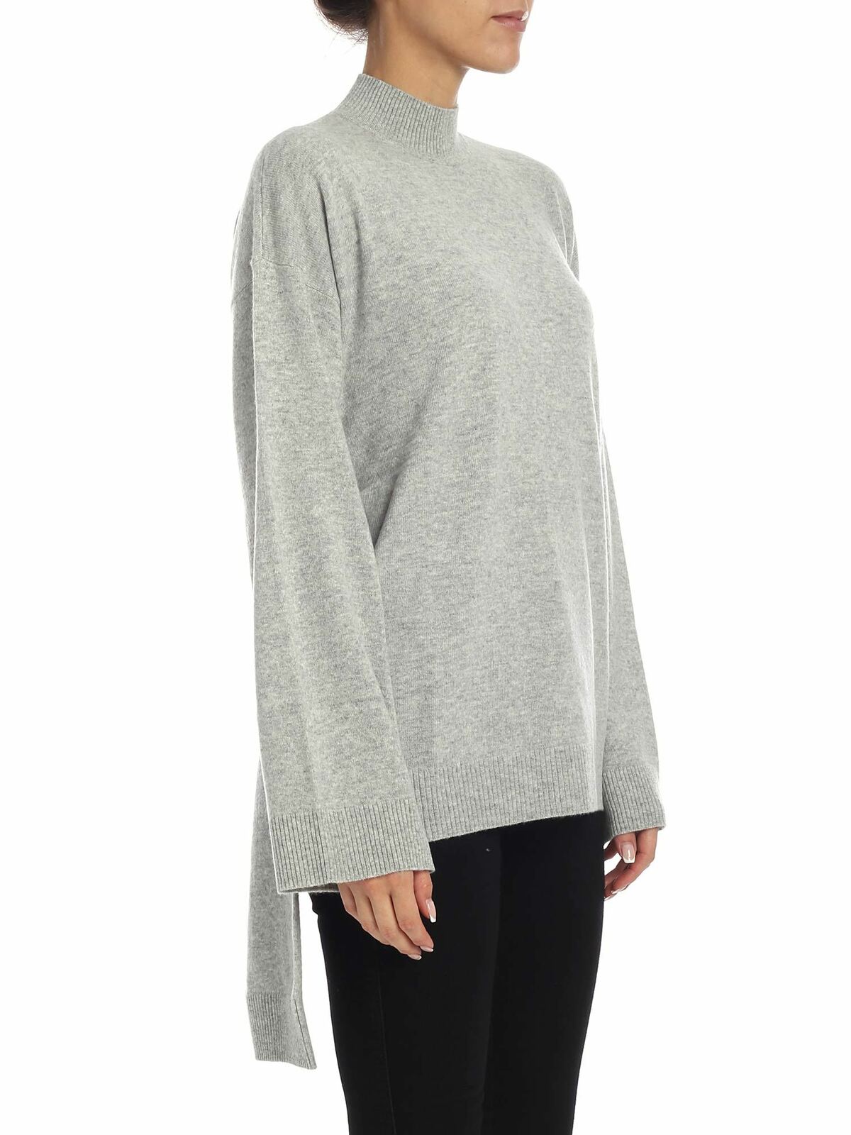 Melange light grey pullover 96KW2002GREYMELANG (KARL LAGERFELD / ニット・セーター・カーディガン ) | KARL LAGERFELD (カール・ラガーフェルド)(1)