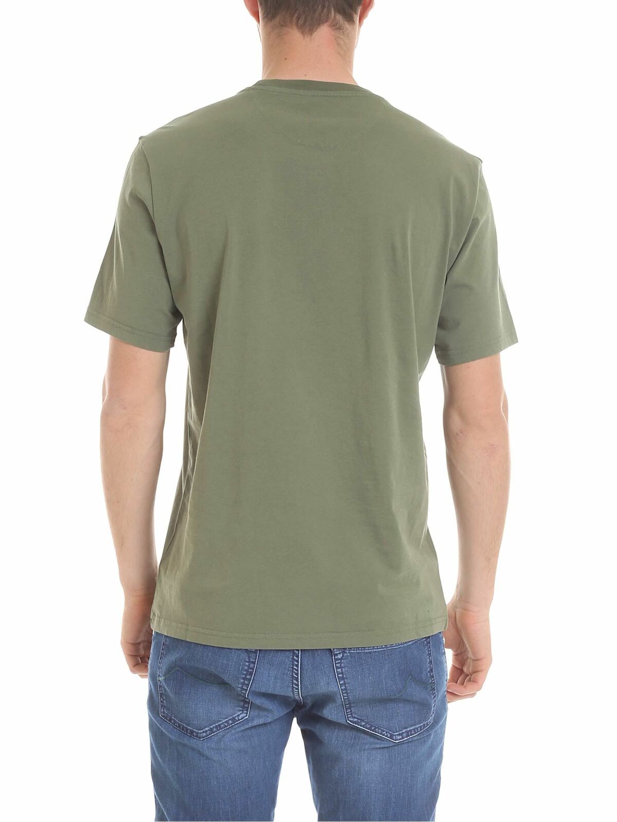 Green Floreal Logo T-shirt WOTEE1154UT14866373 (WOOLRICH / Tシャツ・カットソー ) | WOOLRICH (ウールリッチ)(2)