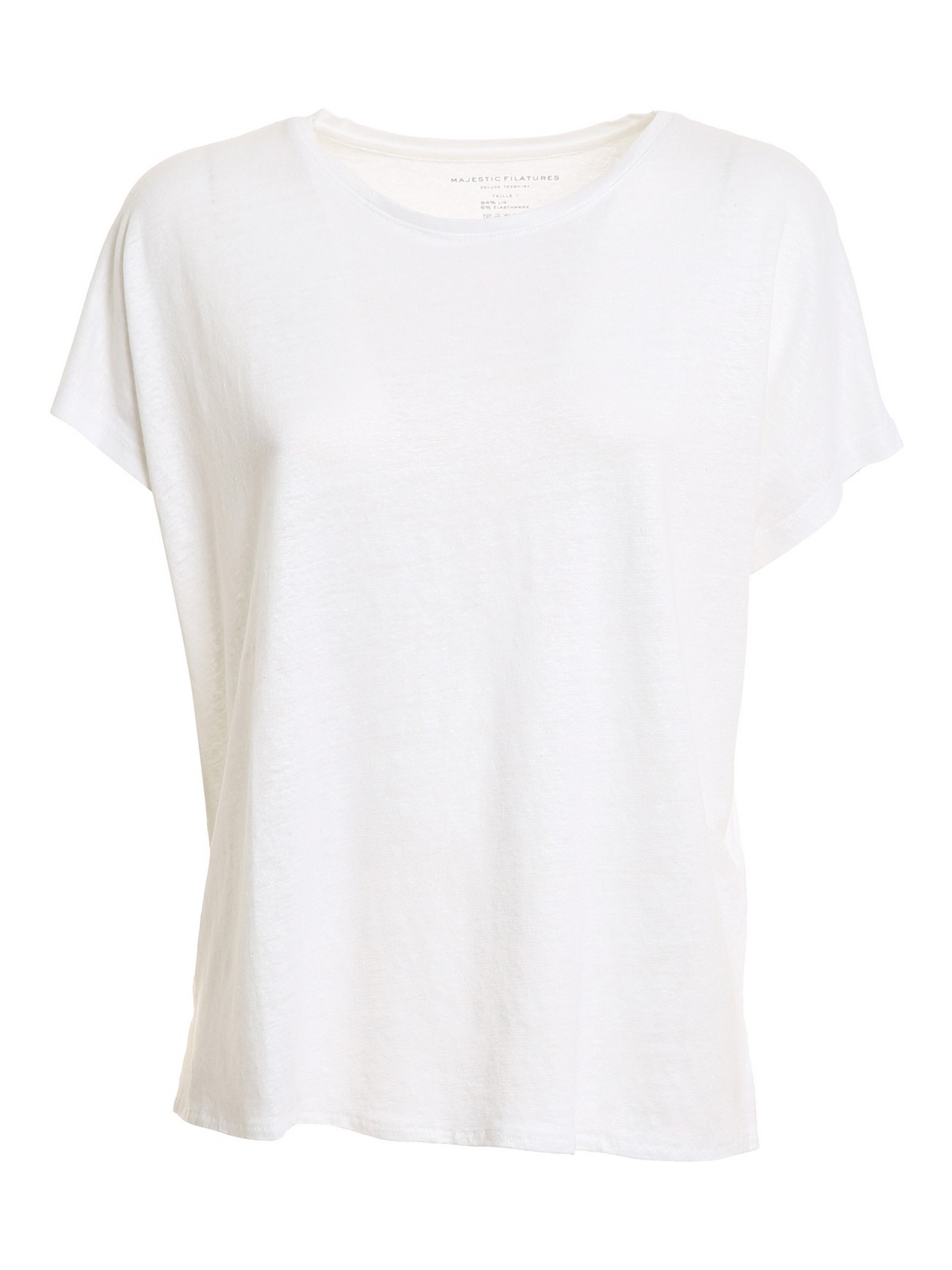 Linen T-shirt M011FTS390001 (MAJESTIC FILATURES / Tシャツ・カットソー ) | MAJESTIC FILATURES (マジェスティック フィラチュール)