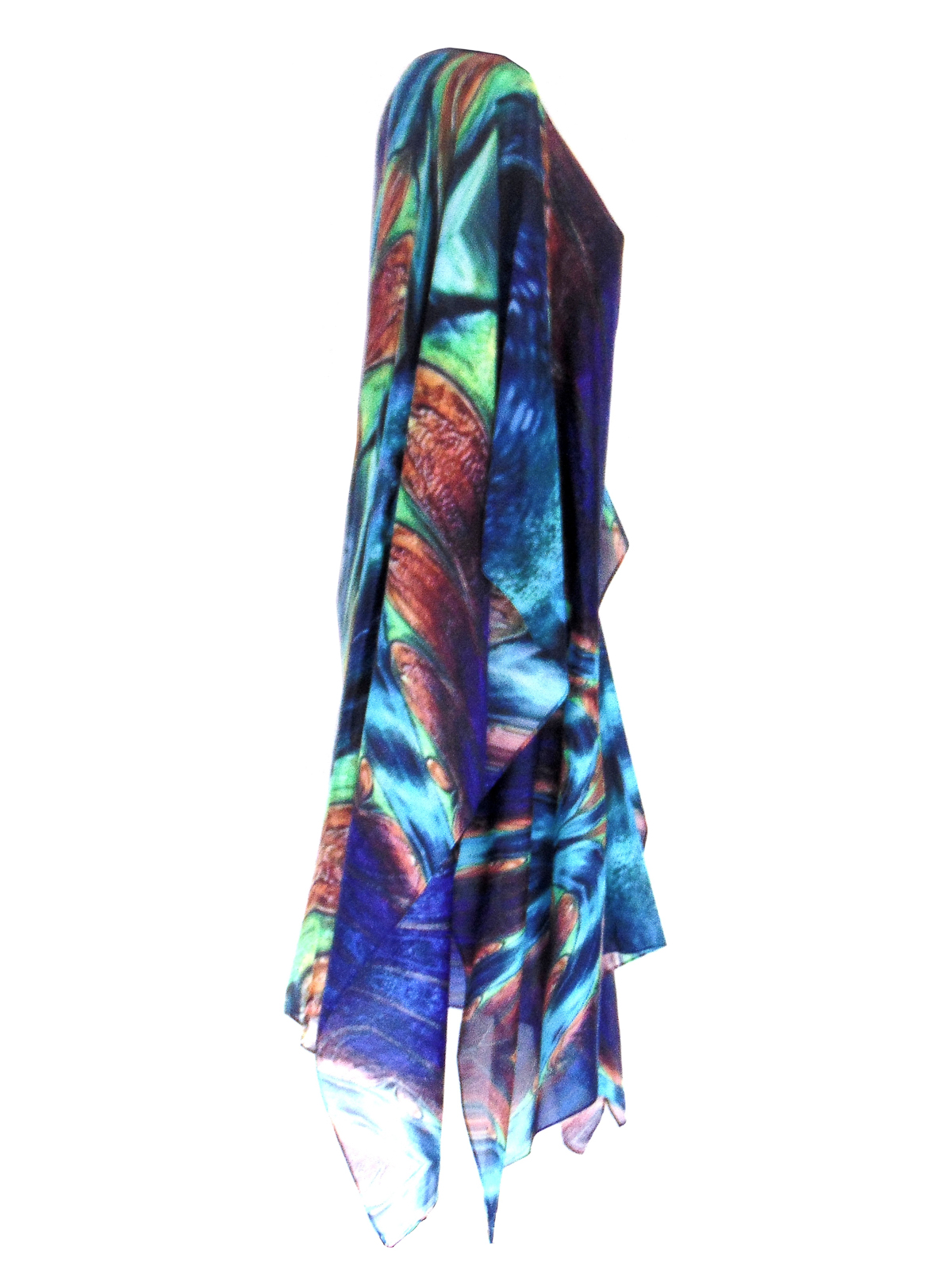 Fuerteventura kaftan KF147L12698GRBL (MARIA ENRICA NARDI / シャツ・ブラウス ) | MARIA ENRICA NARDI (マリア エンリカ ナルディ)(1)