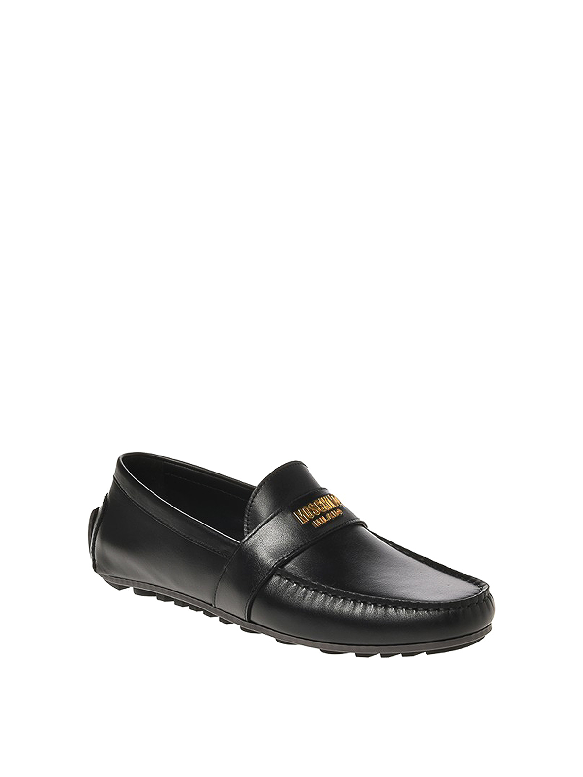 Metallic letters loafers MB10380G1GGA0000NERO (MOSCHINO / ローファー ) | MOSCHINO (モスキーノ)(1)