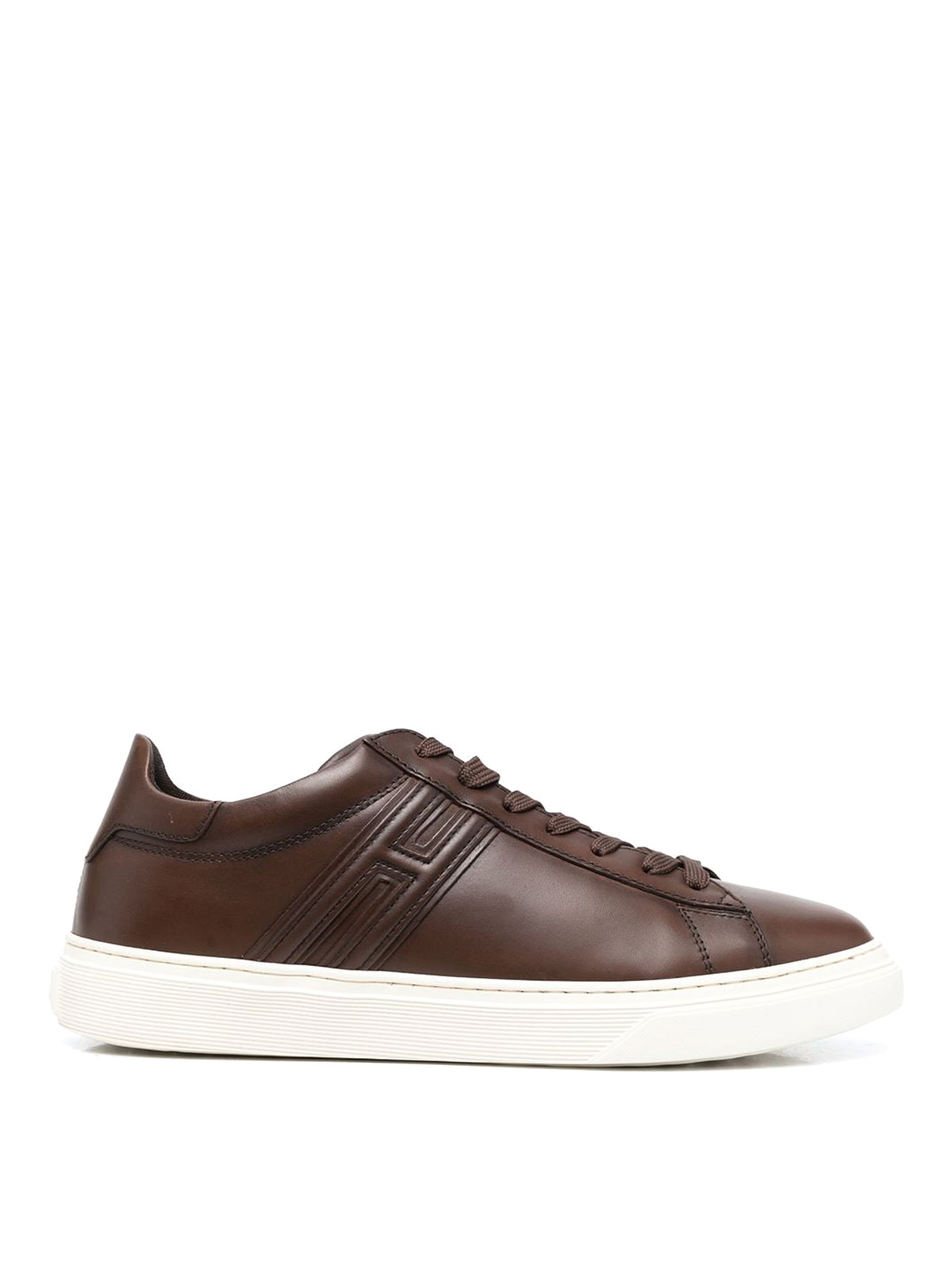 Leather, round toe sneakers HXM3650J310QTUS013 (HOGAN / スニーカー ) | HOGAN (ホーガン)