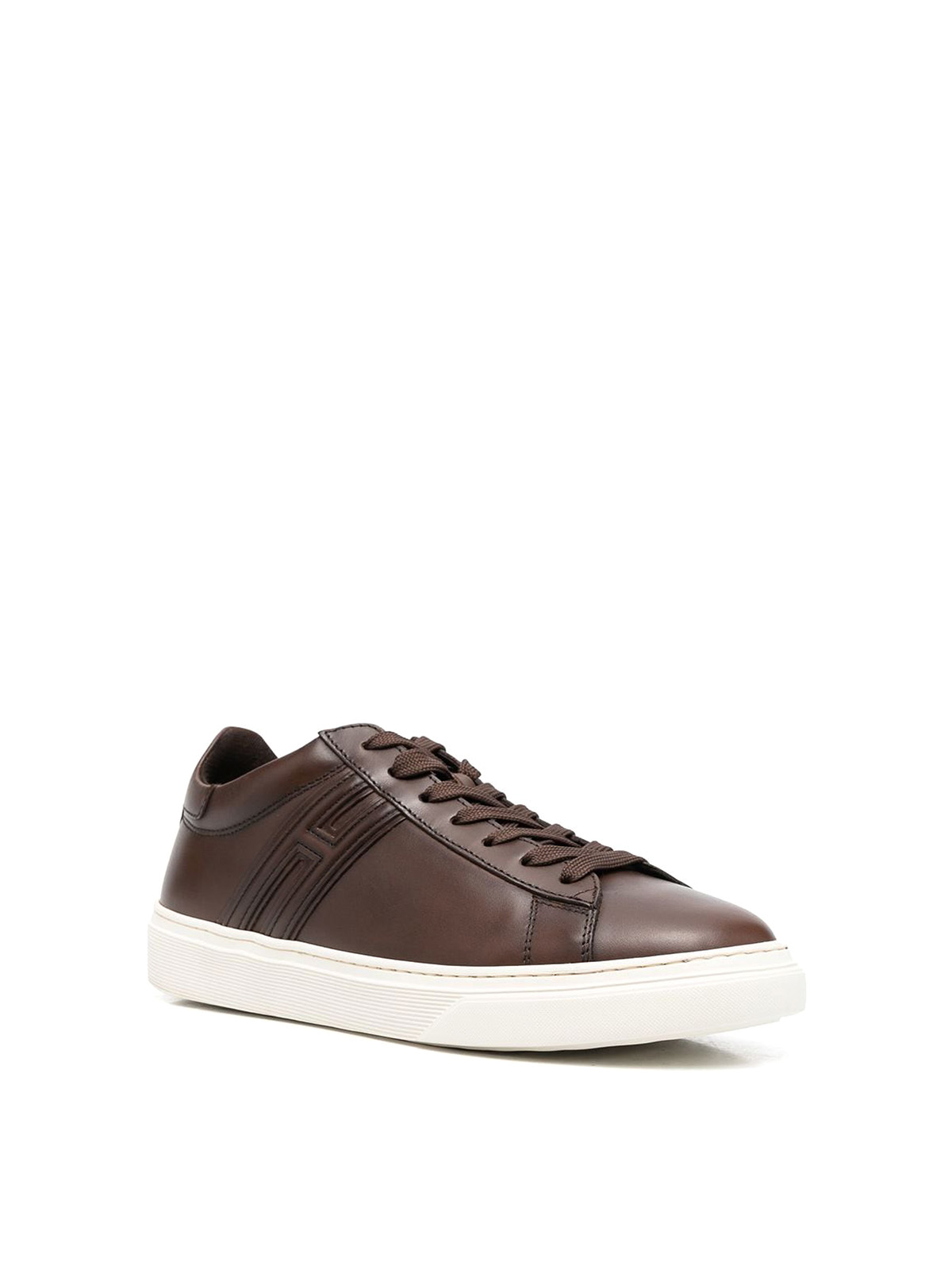Leather, round toe sneakers HXM3650J310QTUS013 (HOGAN / スニーカー ) | HOGAN (ホーガン)(1)
