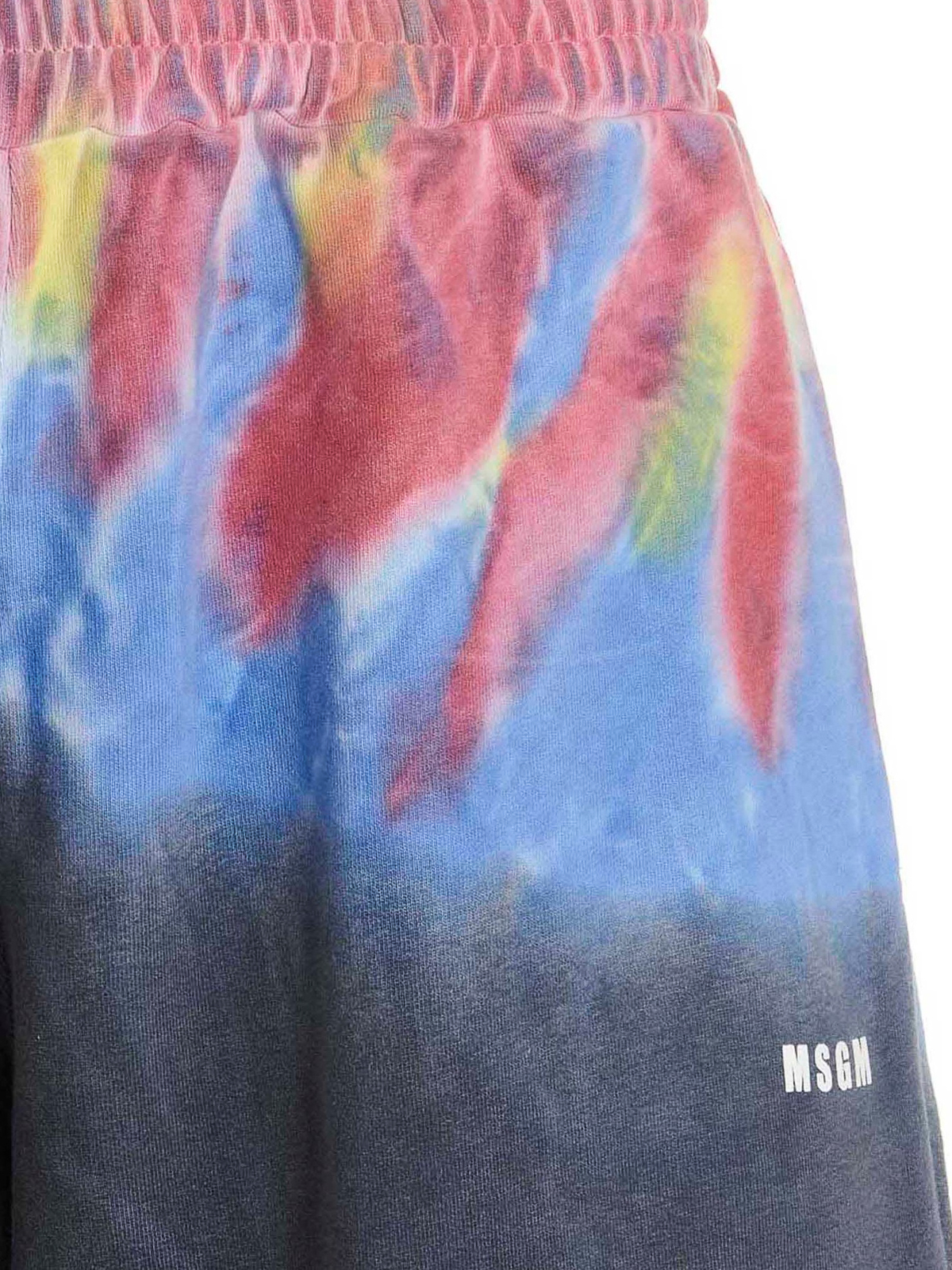 Logo print tie dye bermuda shorts 3440MB6023709288 (MSGM / ショートパンツ ) | MSGM (エムエスジーエム)(2)